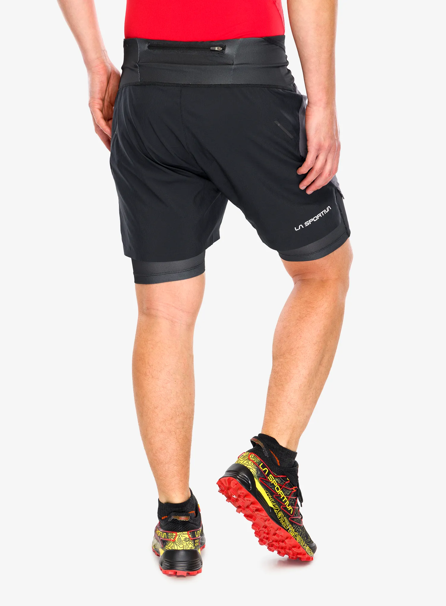 Bėgimo šortai La Sportiva Ultra Distance Shorts - onyx/chalk