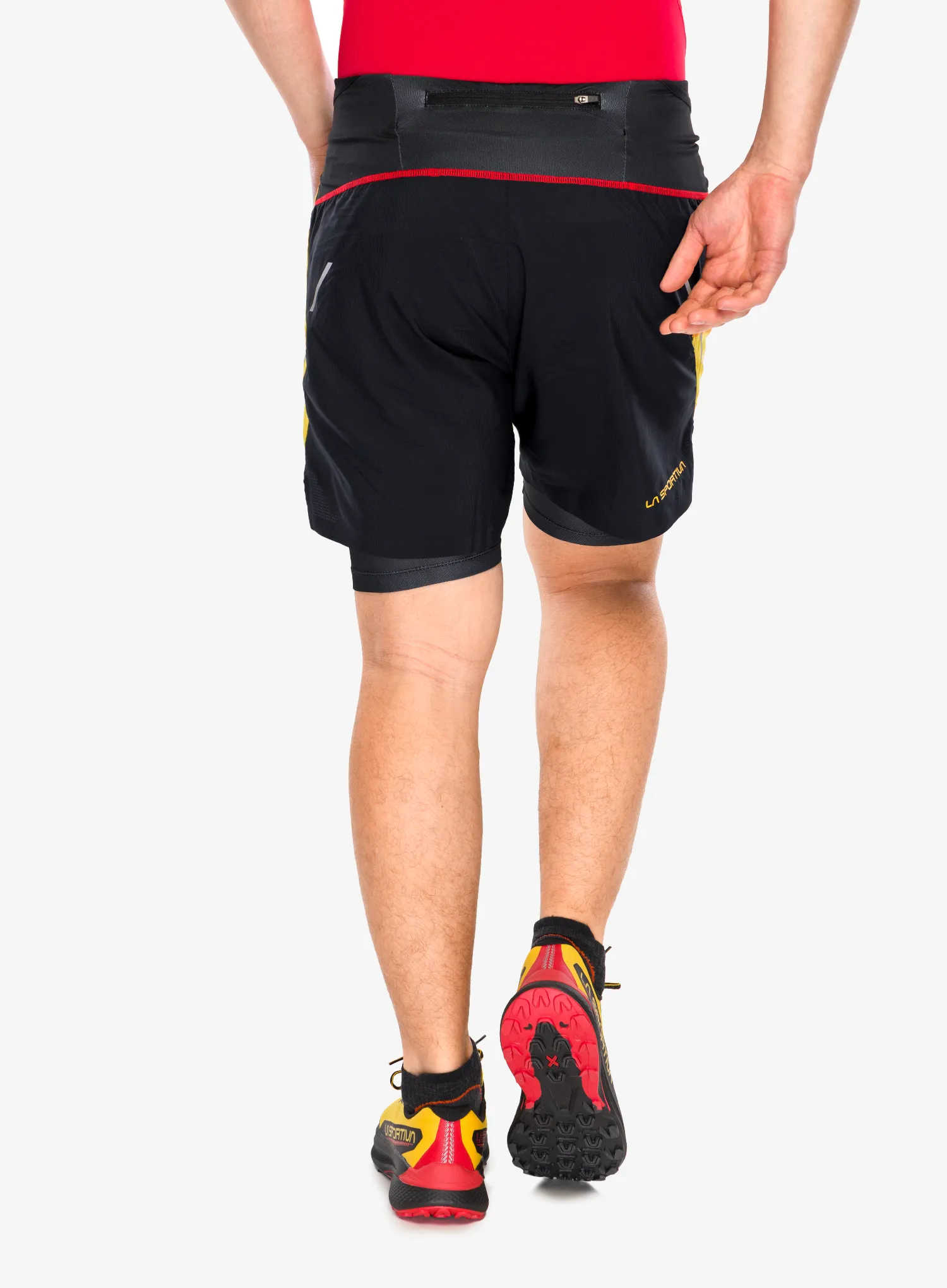 Bėgimo šortai La Sportiva Ultra Distance Shorts - yellow/black