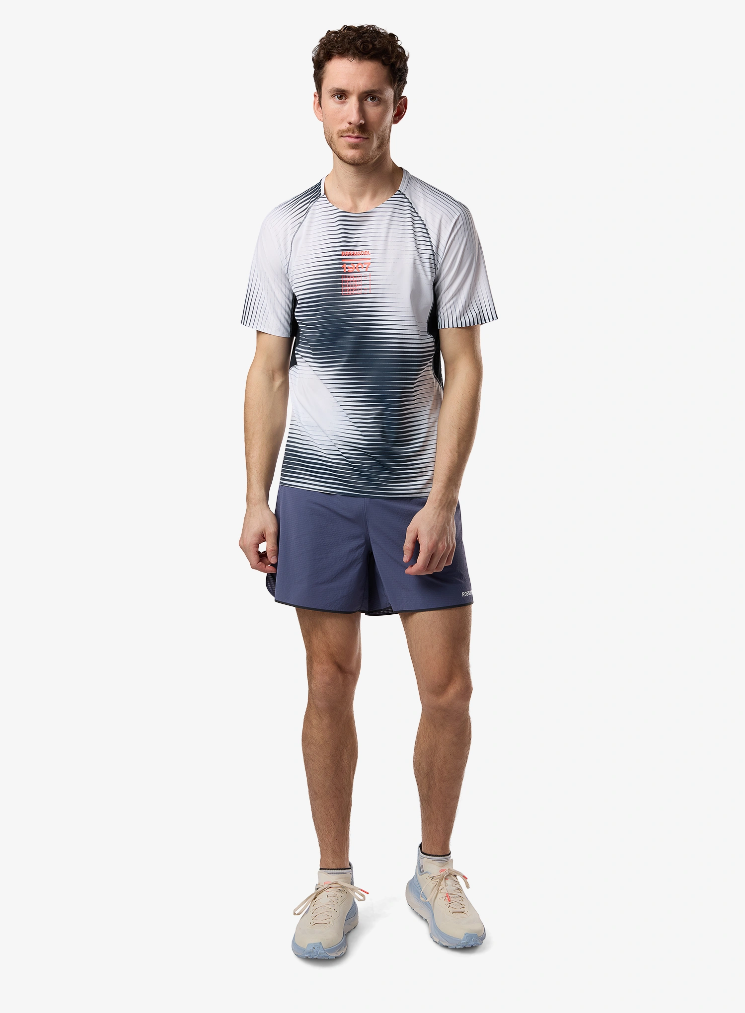Bėgimo šortai Rossignol Sapa 2in1 Short 7in - true night blue 