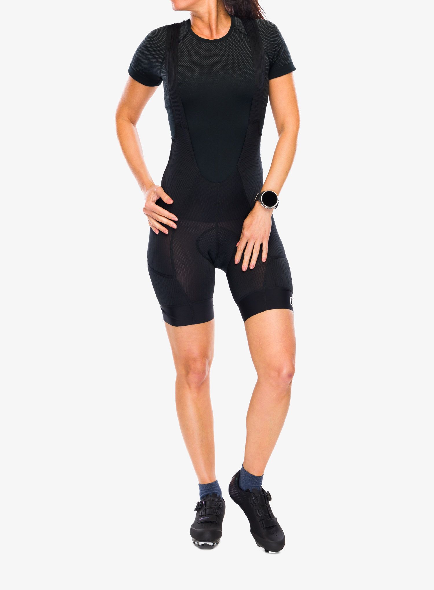 Dviratininko šortai 100% Revenant Bib Liner - black