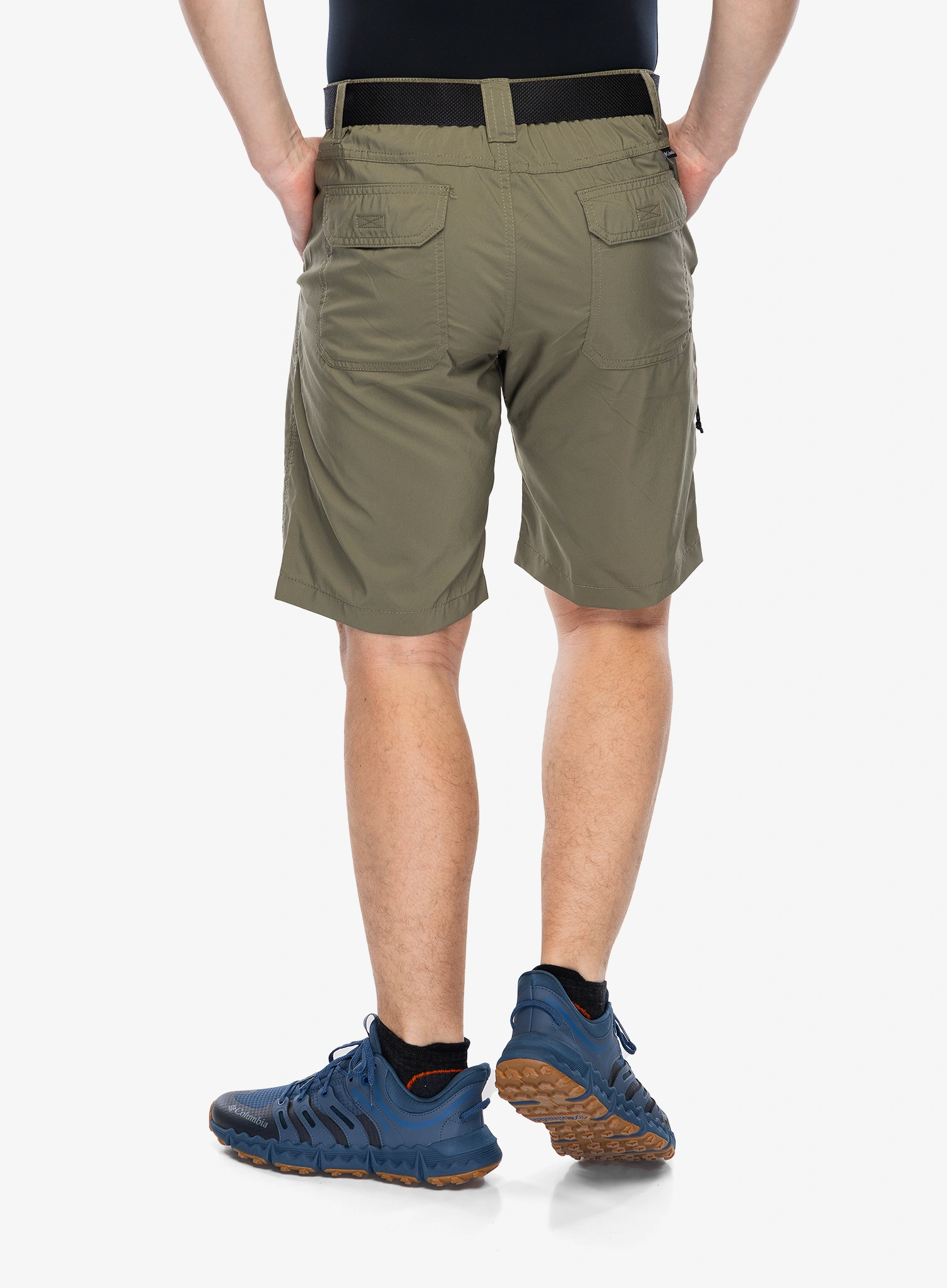 Vyriški šortai Columbia Silver Ridge Utility Short - stone green