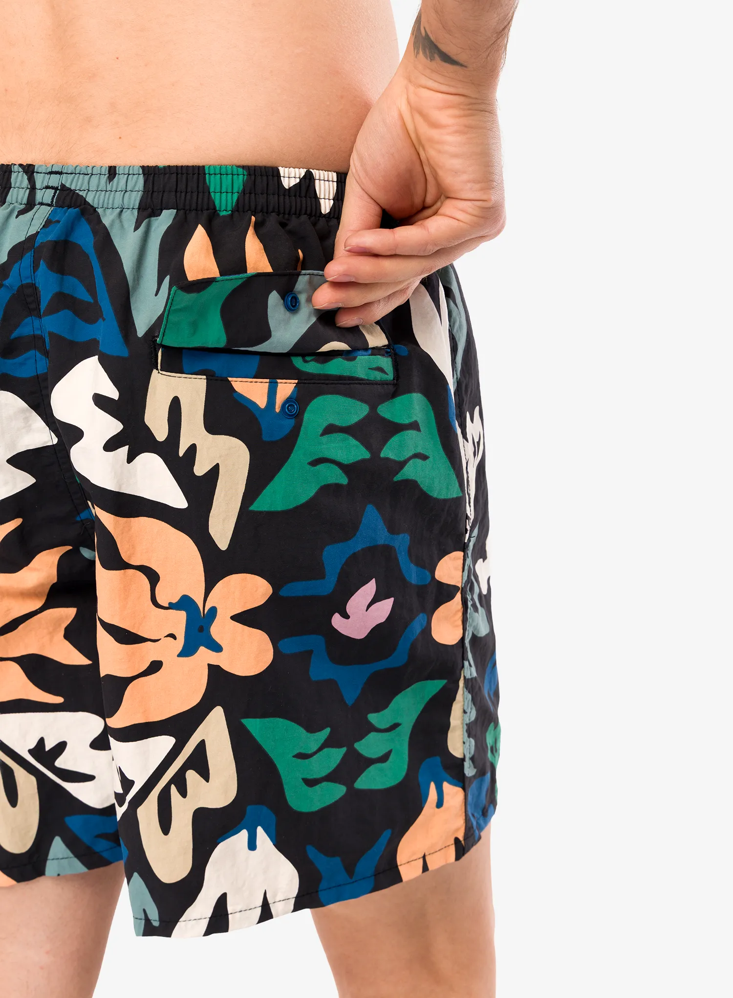Vyriški šortai Patagonia Baggies Shorts 5 - kaleido/black