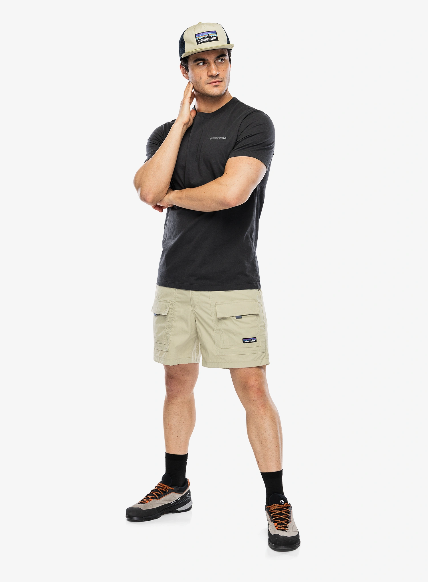 Vyriški šortai Patagonia Outdoor Everyday Shorts 6 in - weathered stone