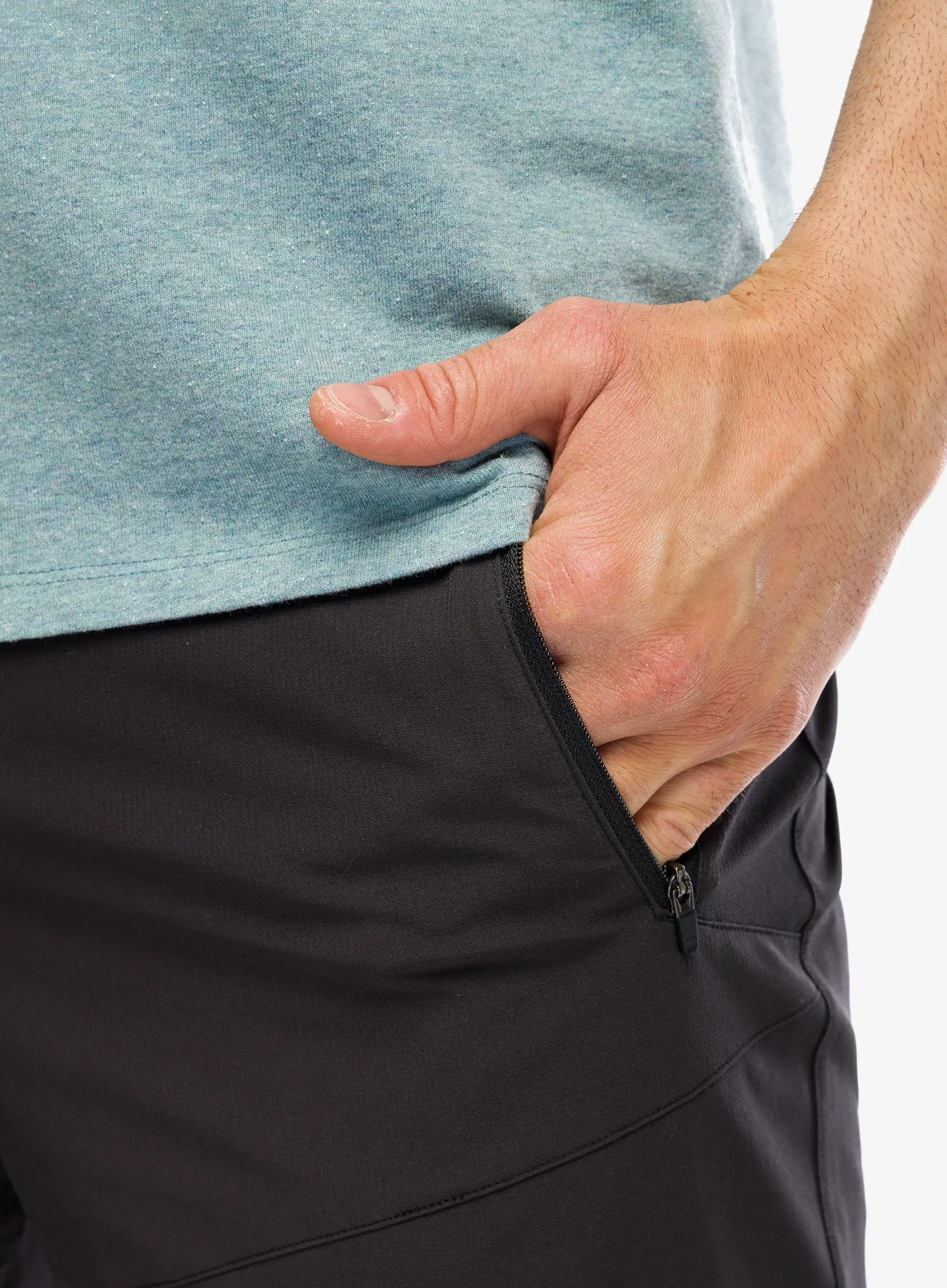 Vyriški šortai Patagonia Terravia Trail Shorts 10 in - black