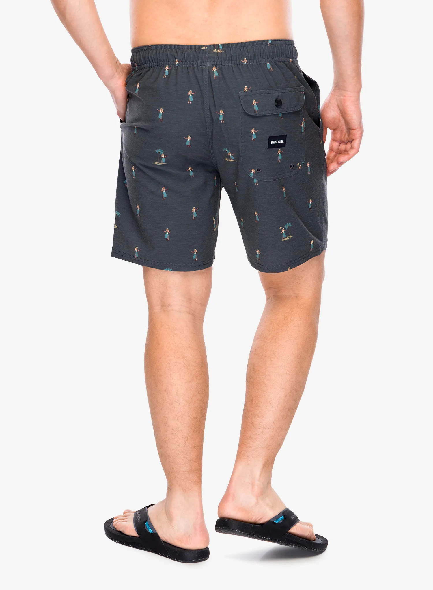 Šortai Rip Curl Hula Breach Volley - black