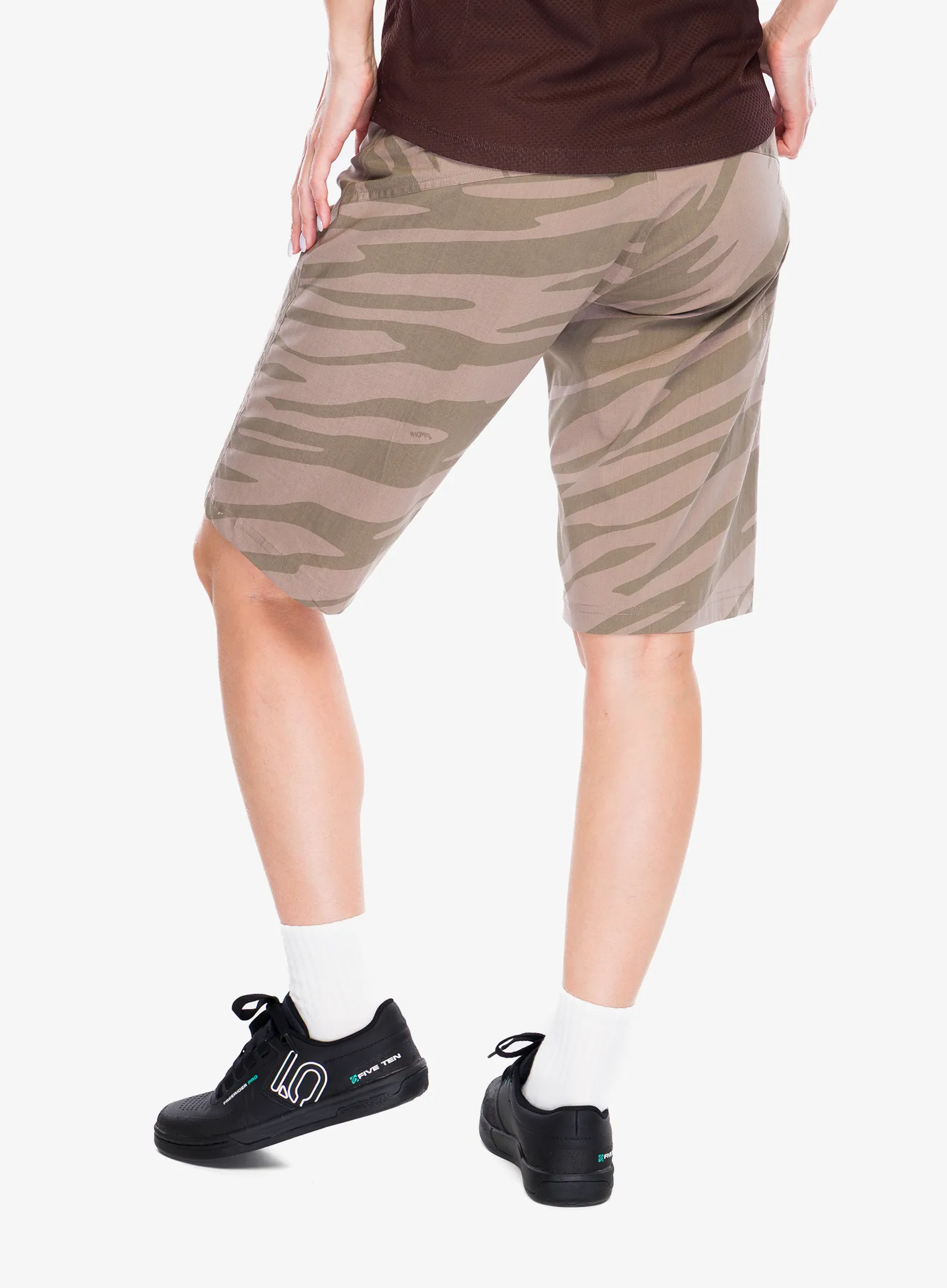 Dviratininko šortai moterims Mons Royale Virage Bike Shorts - undercover camo