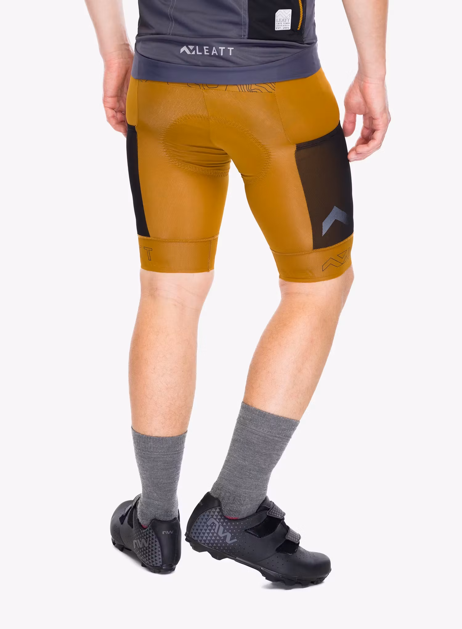 Dviratininko šortai Leatt Shorts MTB Endurance 5.0 - peanut