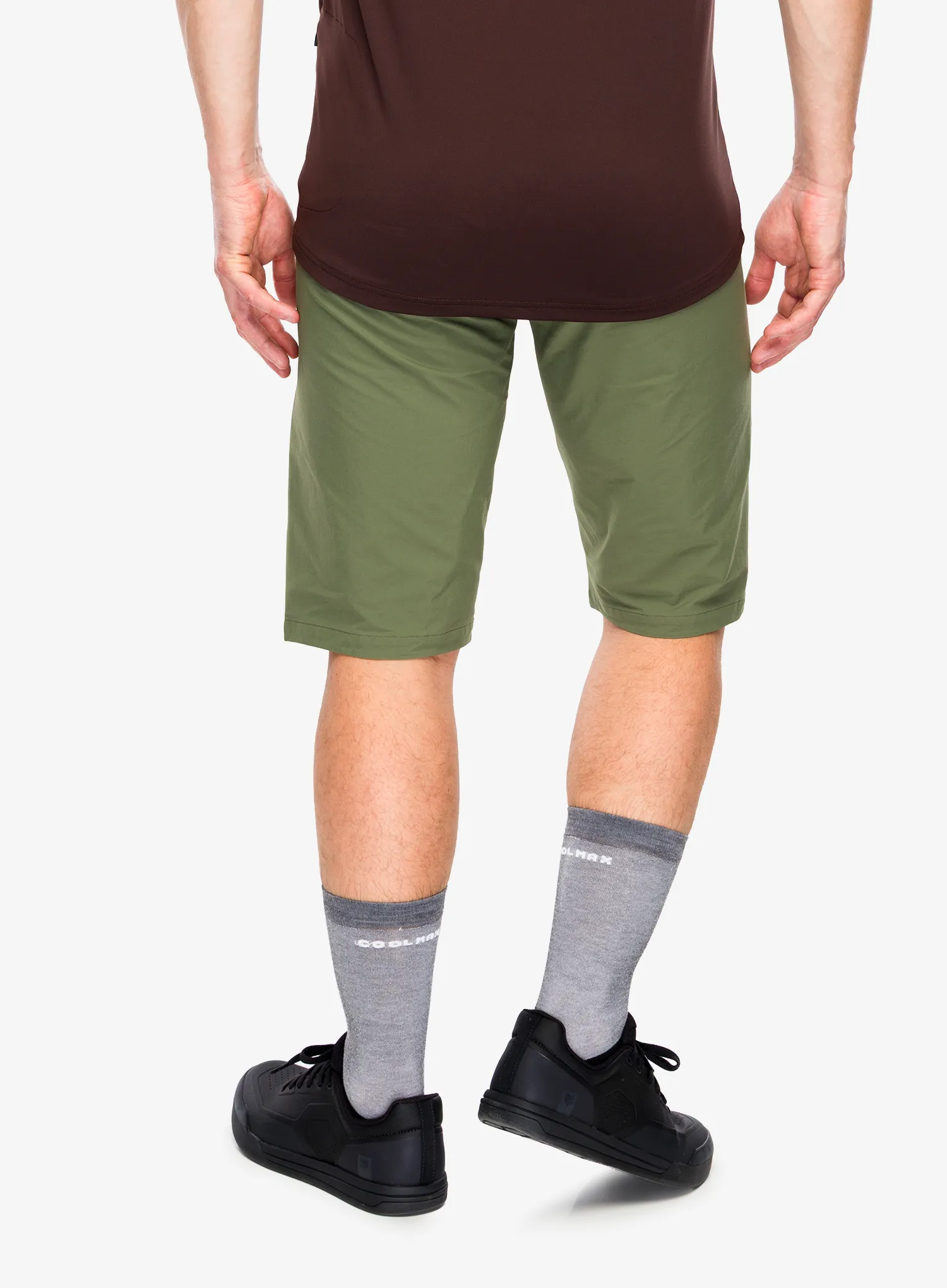 Dviratininko šortai POC Essential Enduro Shorts - epidote green
