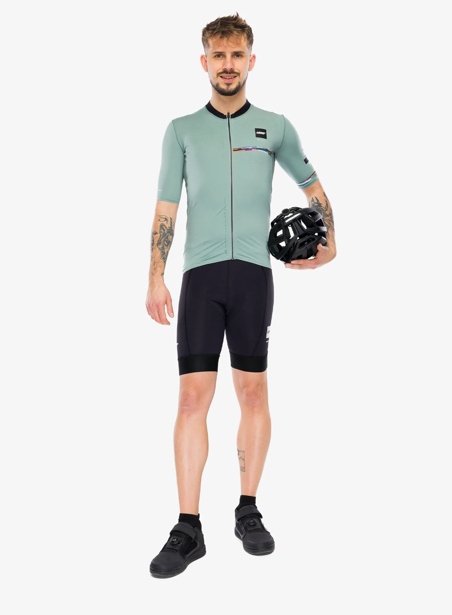 Dviratininko šortai su paminkštinimu Leatt MTB Endurance 3.0 - black