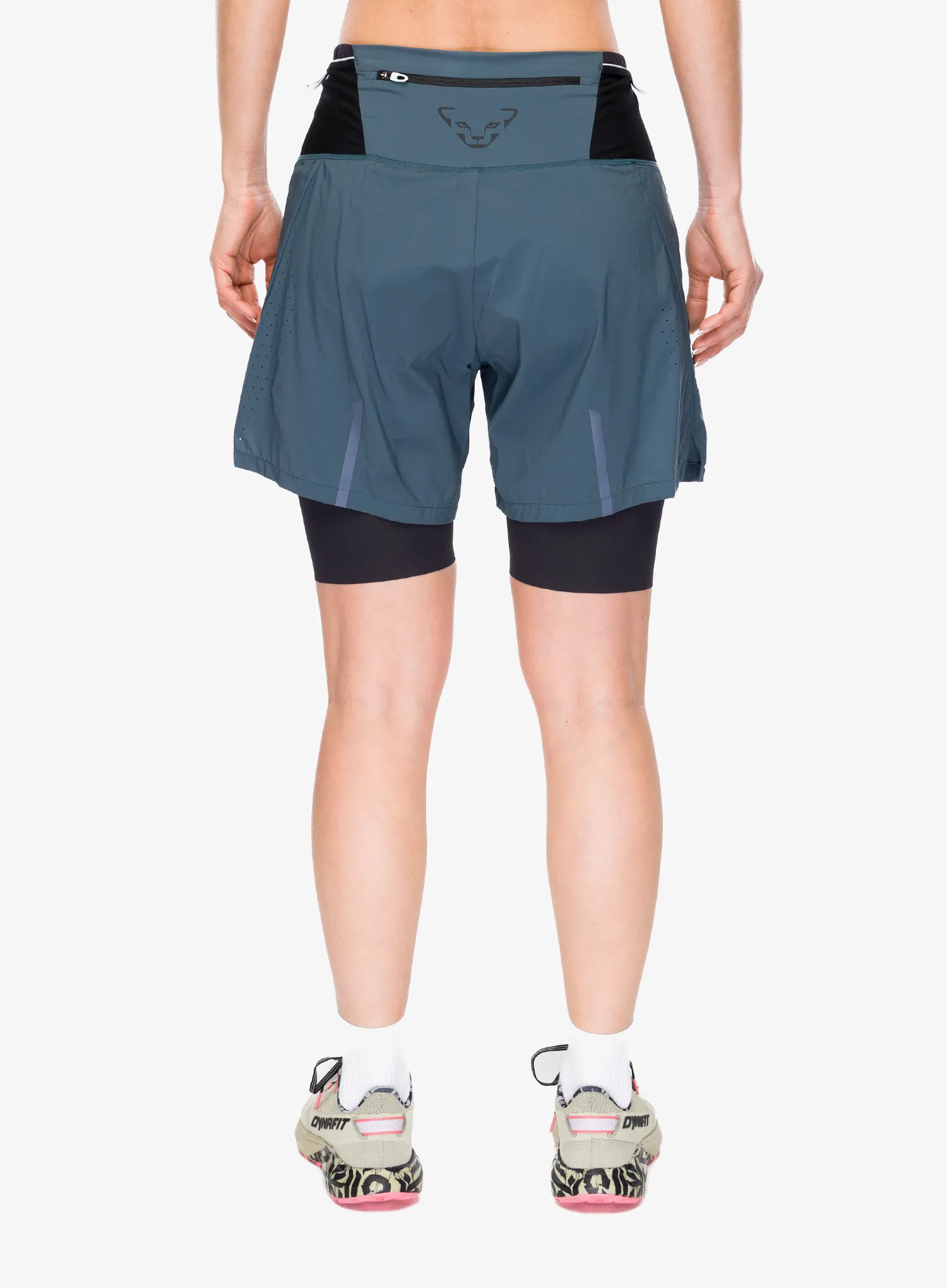Sportiniai šortai moterims Dynafit Ultra 2/1 Shorts - cinder/cinder