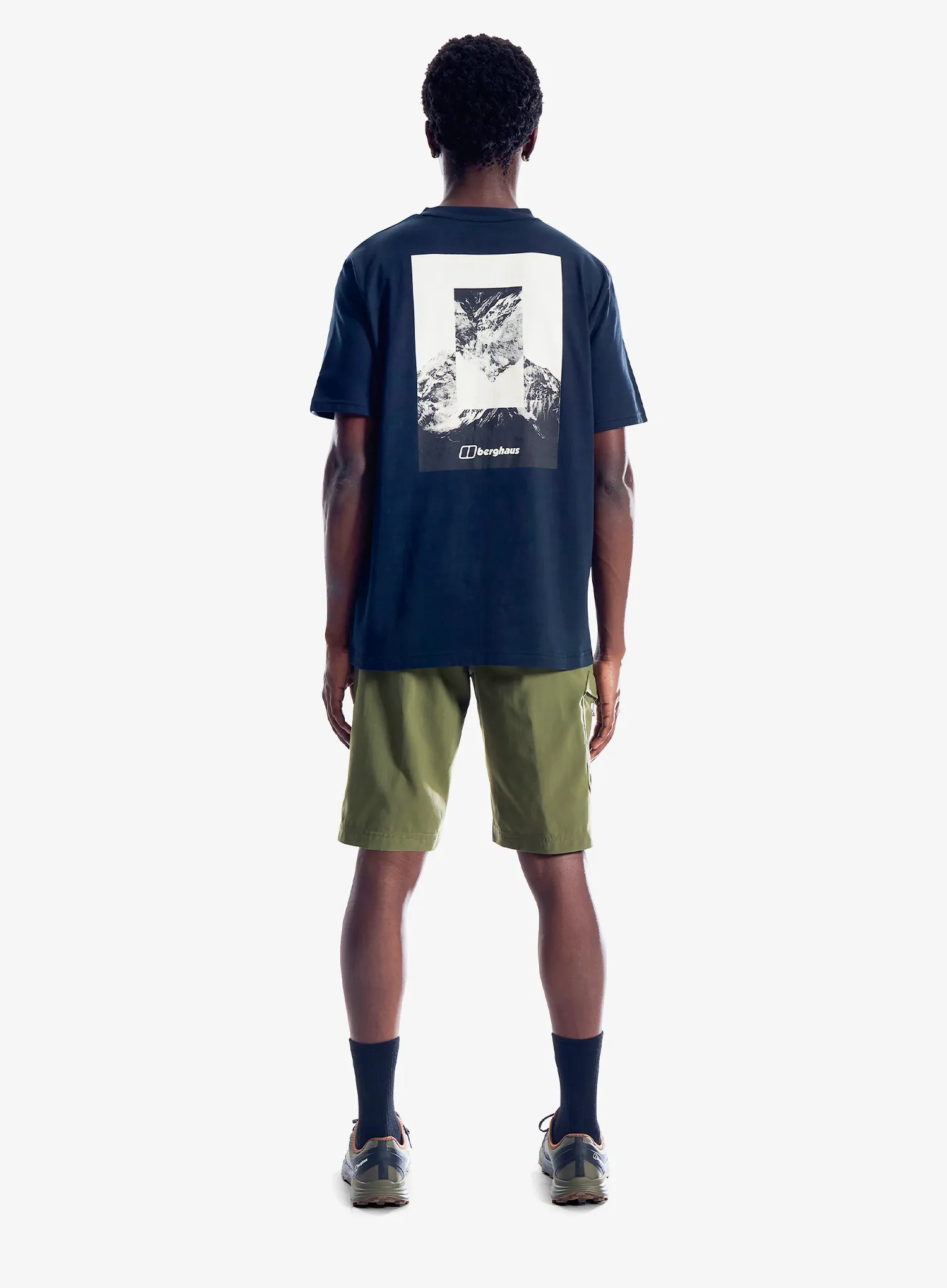 Turistiniai šortai Berghaus Navigator 2.0 Short - cheviot green