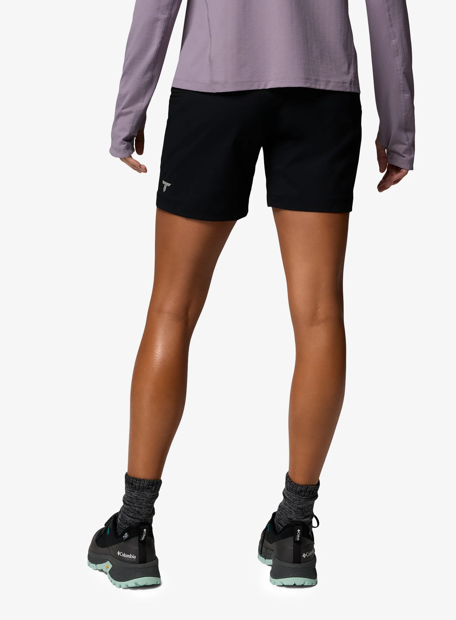 Moteriški šortai Columbia Cosmiques Pro Nylon Short - black