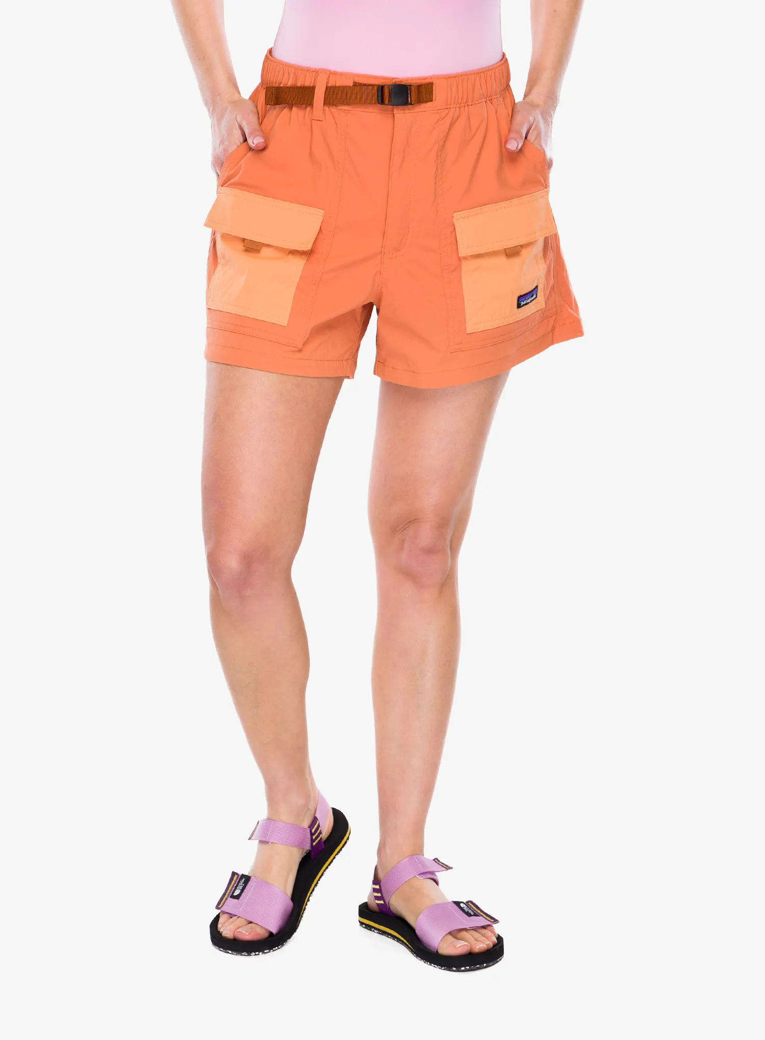Moteriški šortai Patagonia Outdoor Everyday Shorts - rock melon