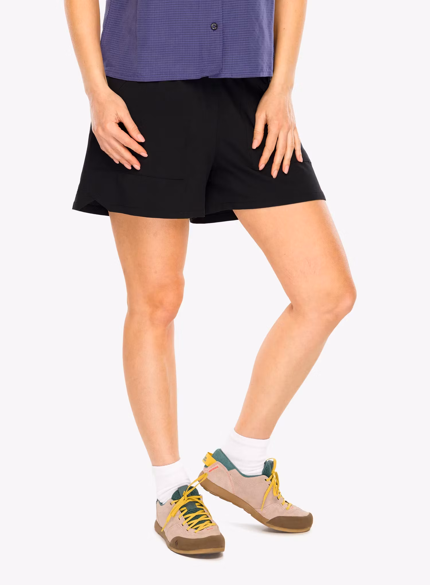 Moteriški šortai Royal Robbins Spotless Evolution Short - jet black