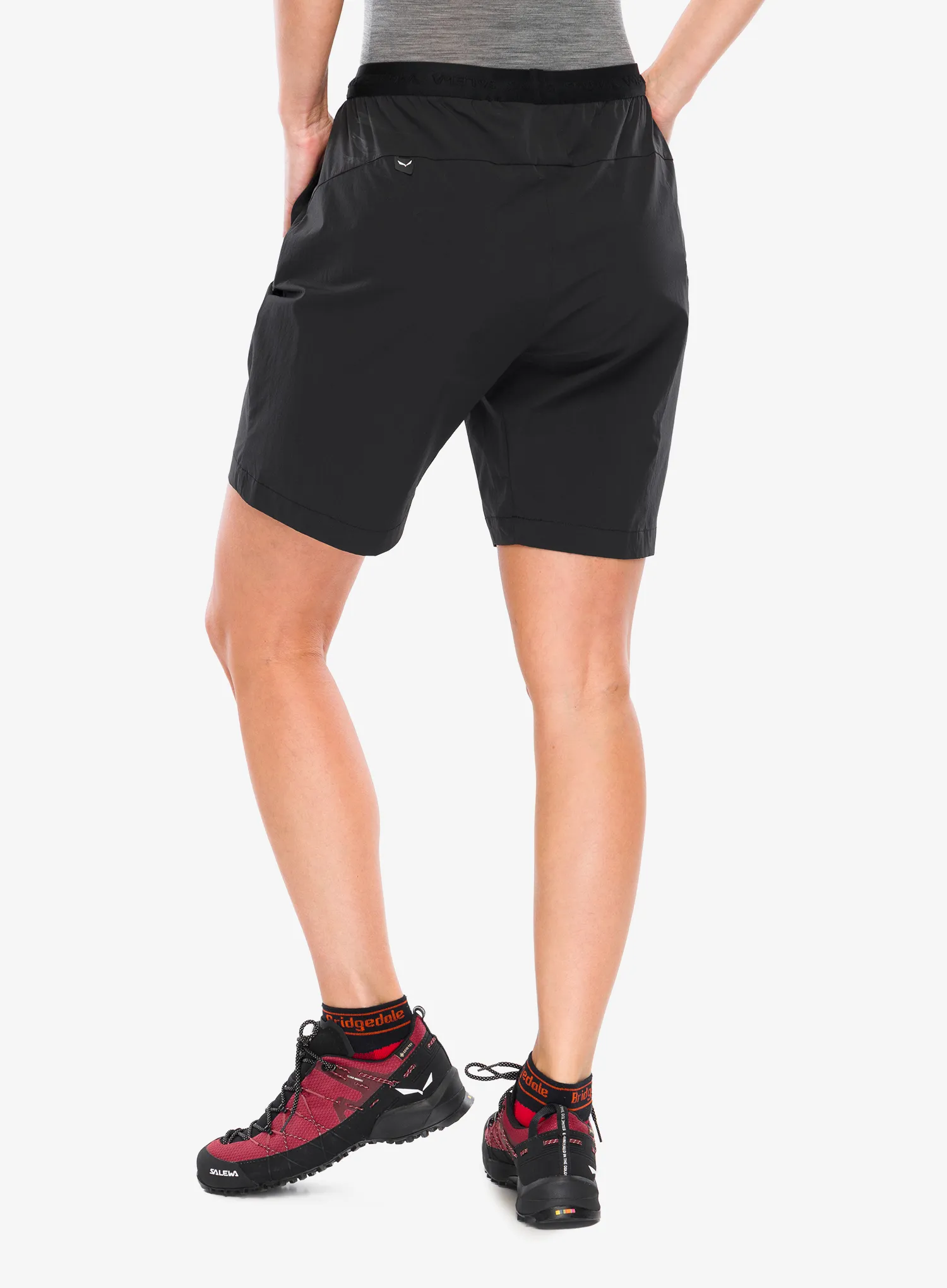 Moteriški šortai Salewa Puez 4 Shorts - black out
