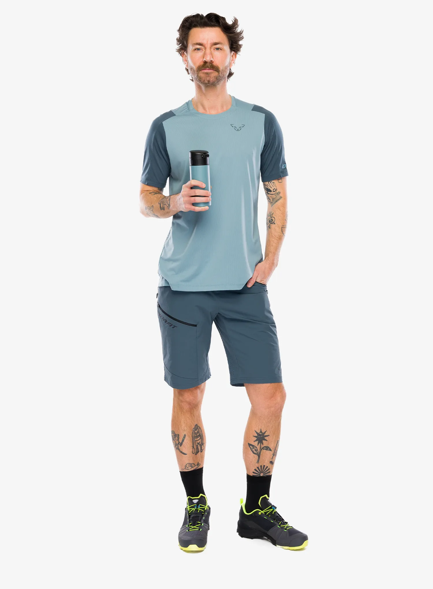 Turistiniai šortai Dynafit Transalper DST Shorts - cinder