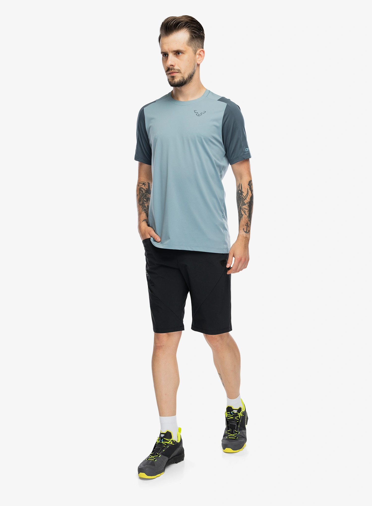 Turistiniai šortai Dynafit Traverse Hybrid Shorts - black out
