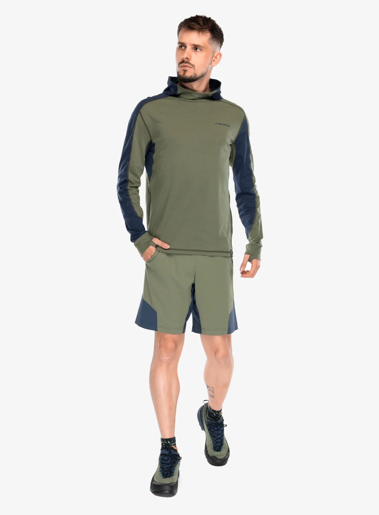 Turistiniai šortai La Sportiva Trail Guard Shorts - cypress/night sky