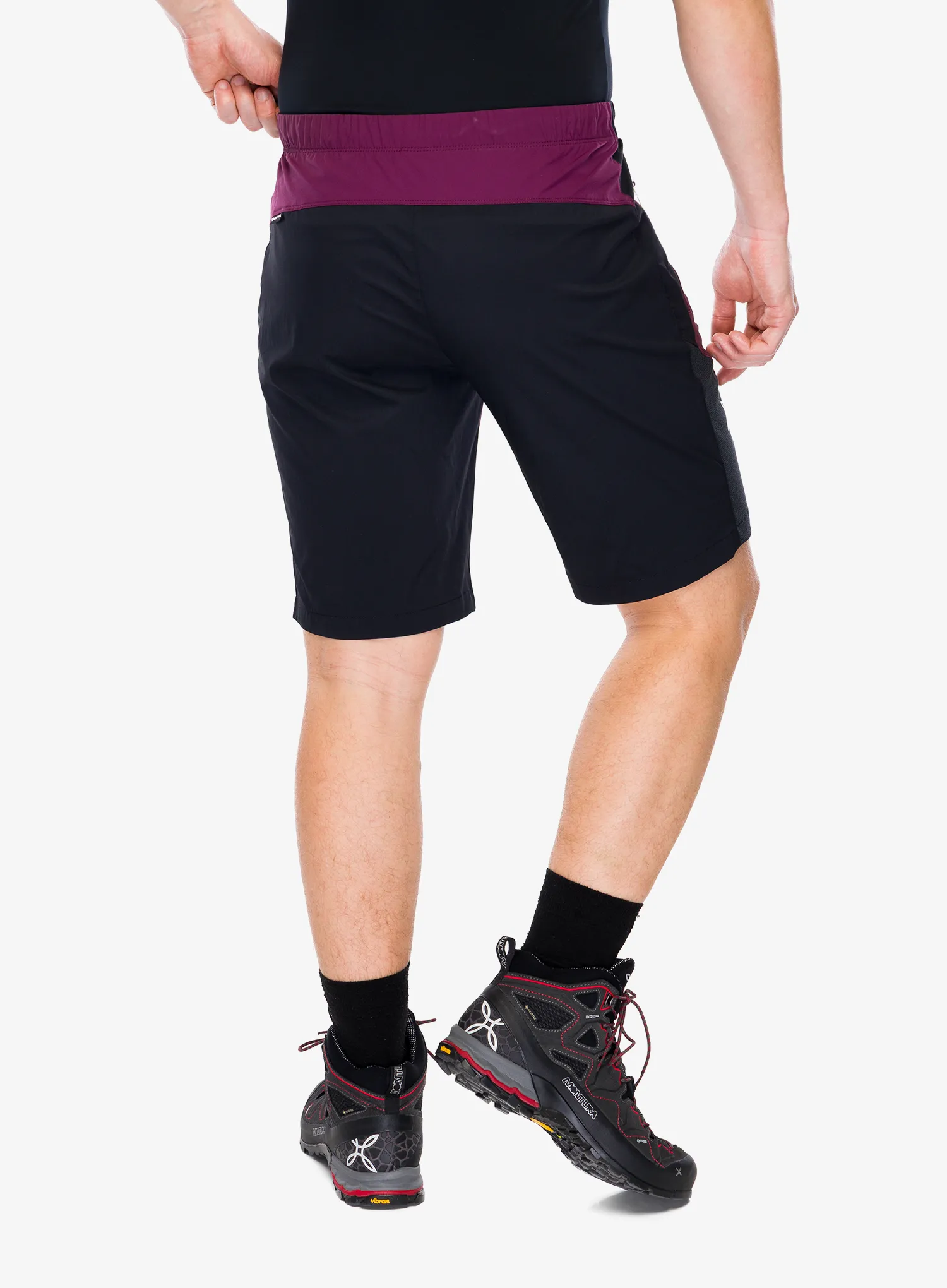 Turistiniai šortai Montura Falcade Bermuda - wine red