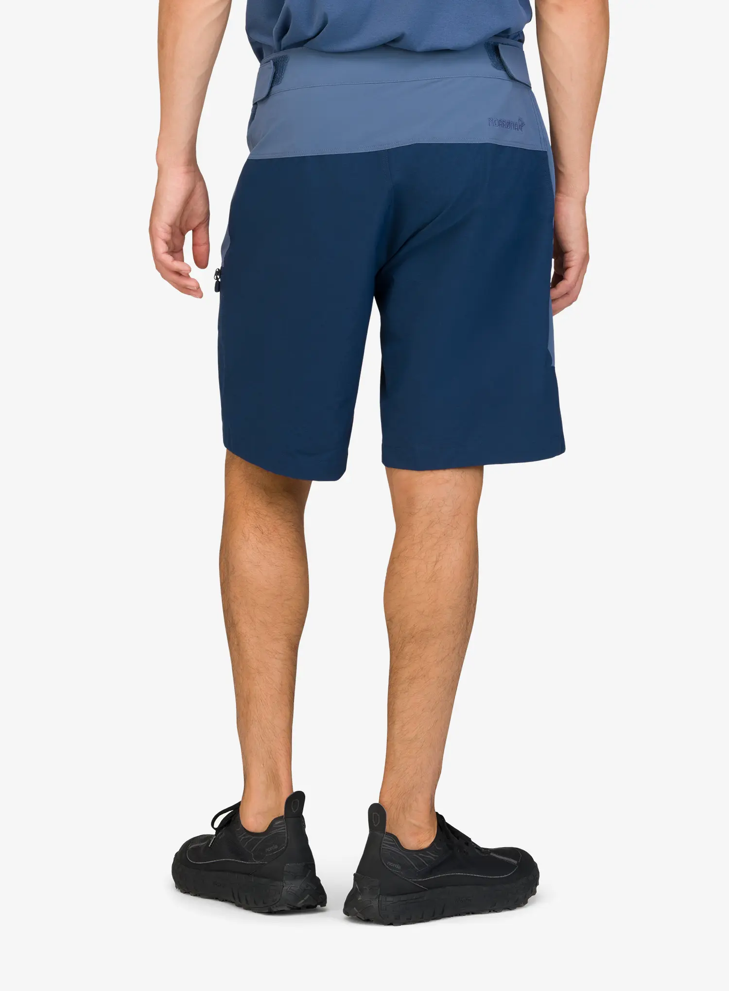 Turistiniai šortai Norrona Femund Flex1 Light Shorts - vintage indigo blue