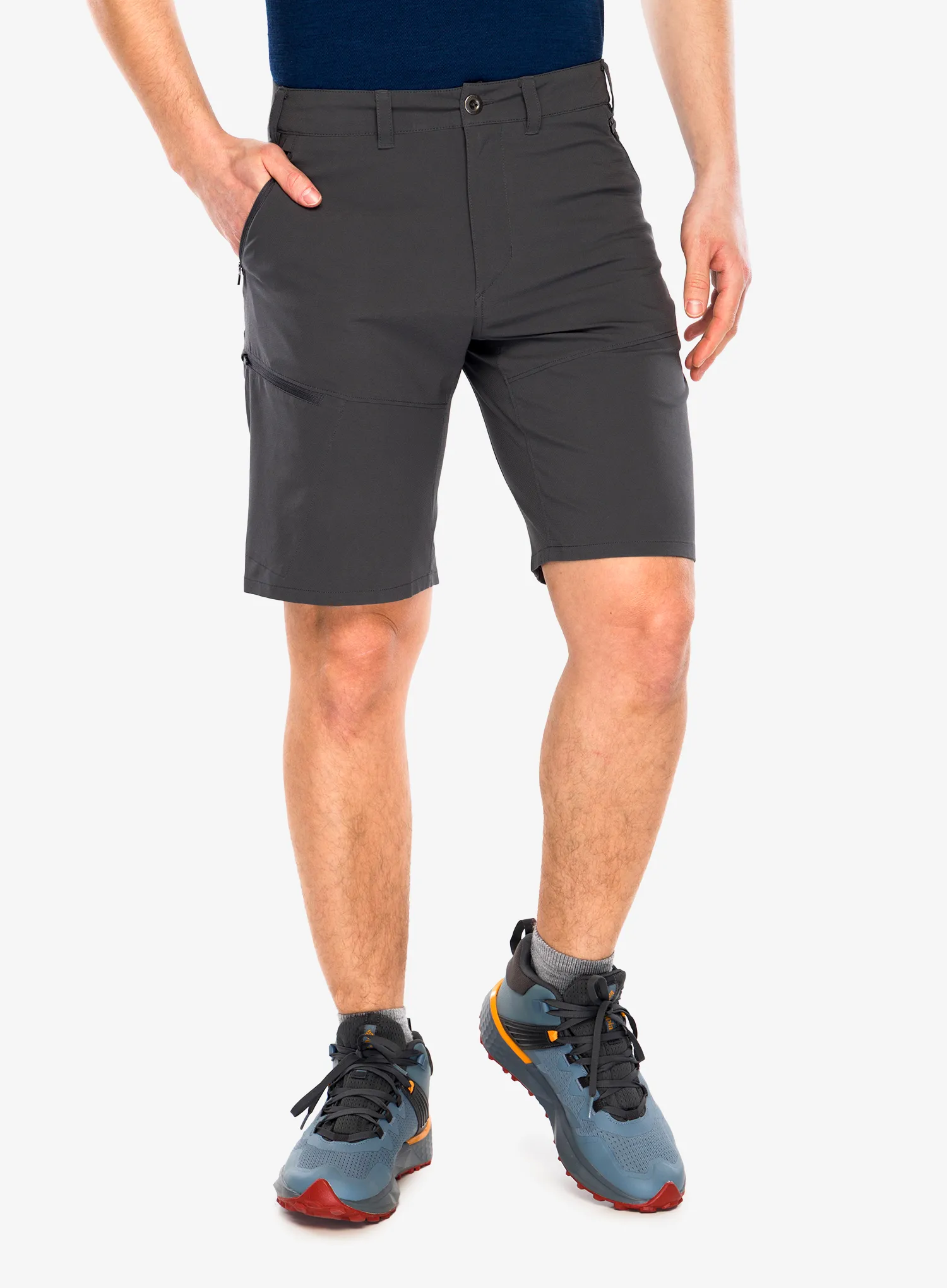 Turistiniai šortai Patagonia Terravia Trail Shorts 10 in - forge grey