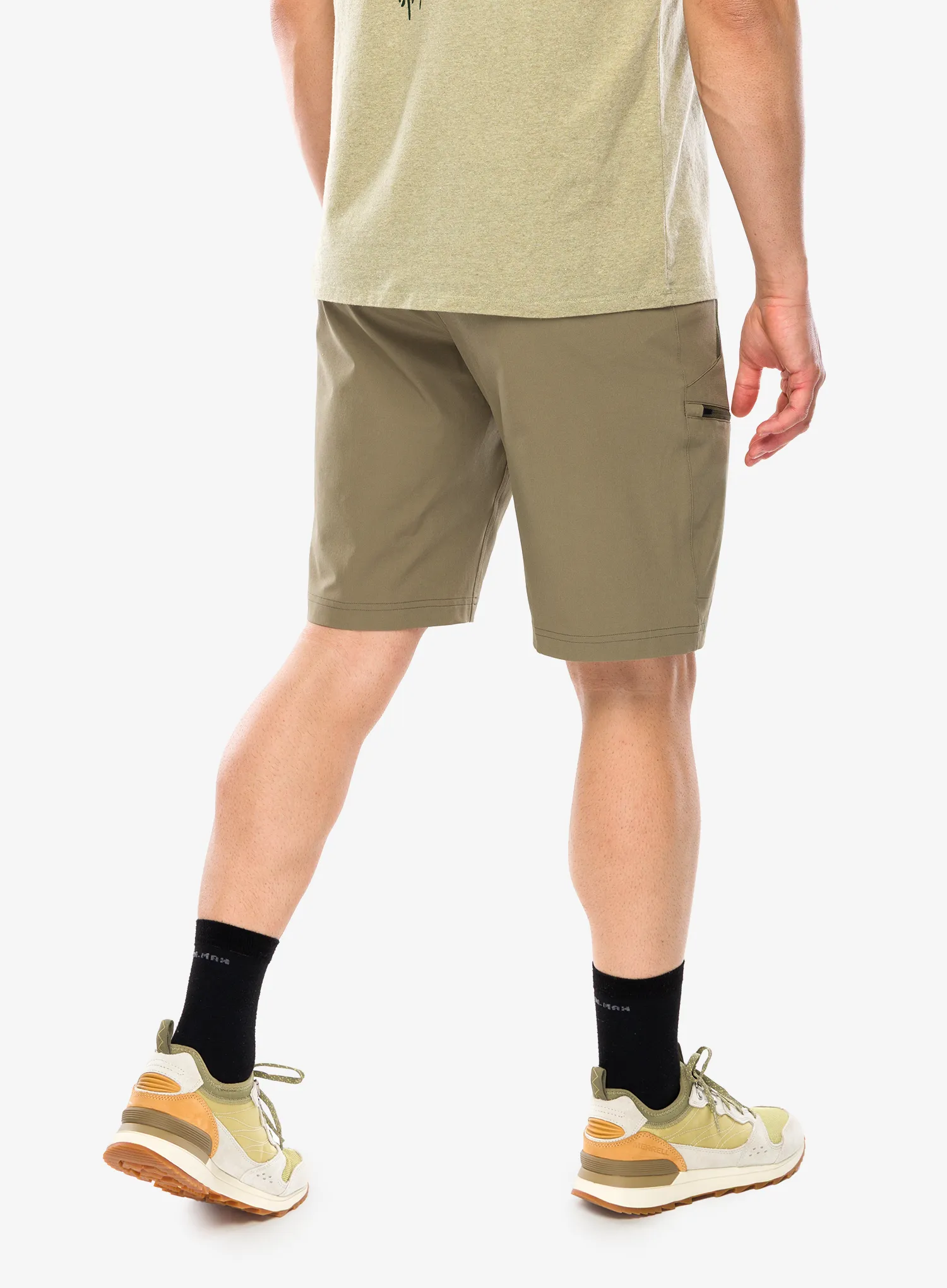 Turistiniai šortai Patagonia Terravia Trail Shorts 10 in - sage khaki