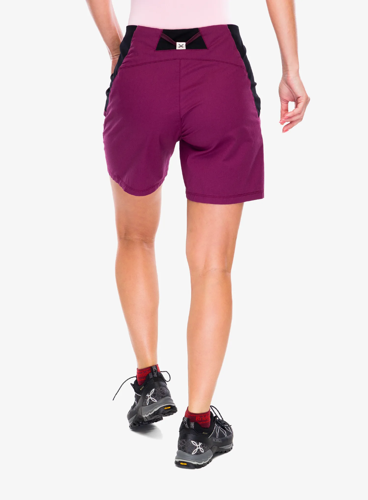 Moteriški laipiojimo šortai Montura Guna Shorts - faded wine red 