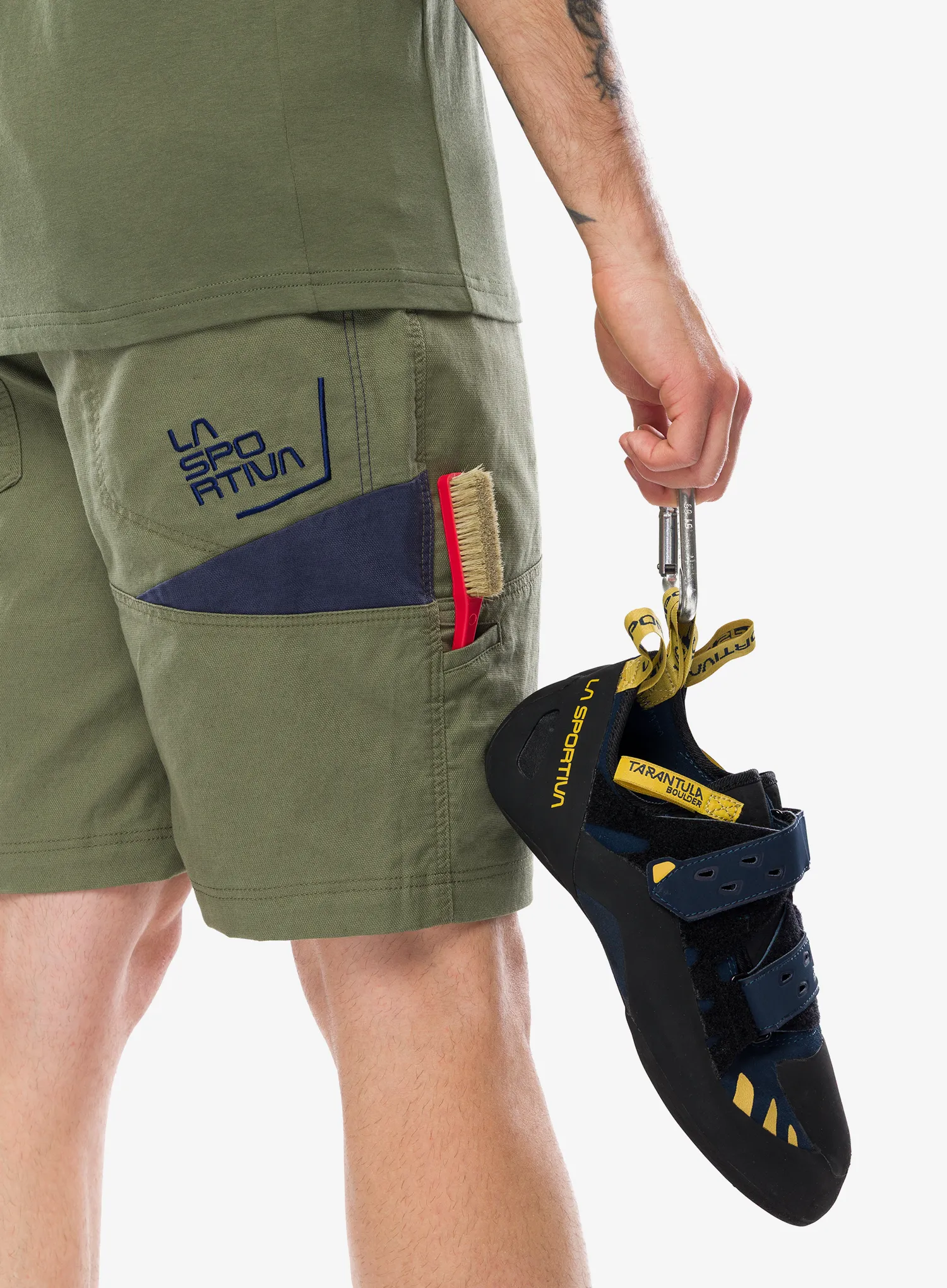 Laipiojimo šortai La Sportiva Bolt Short - cypress/night sky