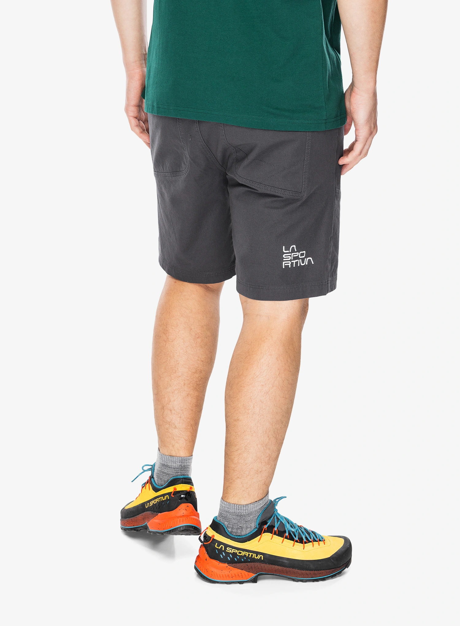 Laipiojimo šortai La Sportiva Flatanger Short - onyx/chalk