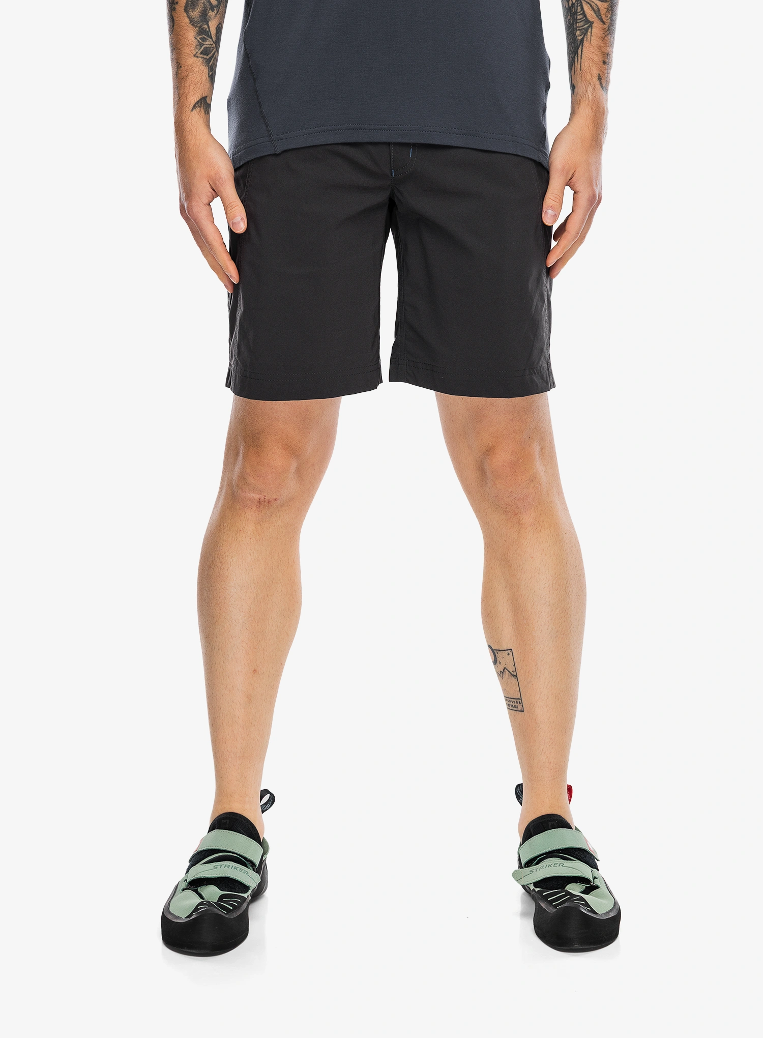 Laipiojimo šortai Ocun Mania Shorty - anthracite obsidian