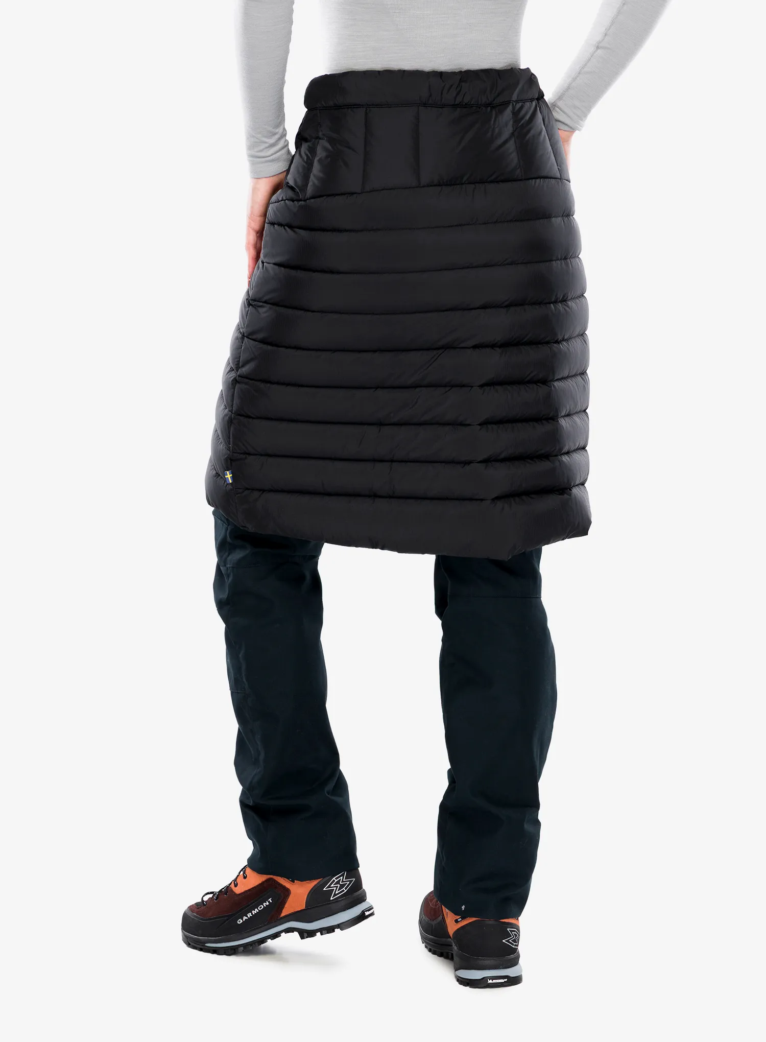 Sportiniai sijonai Fjallraven Expedition Pack Down Skirt - black