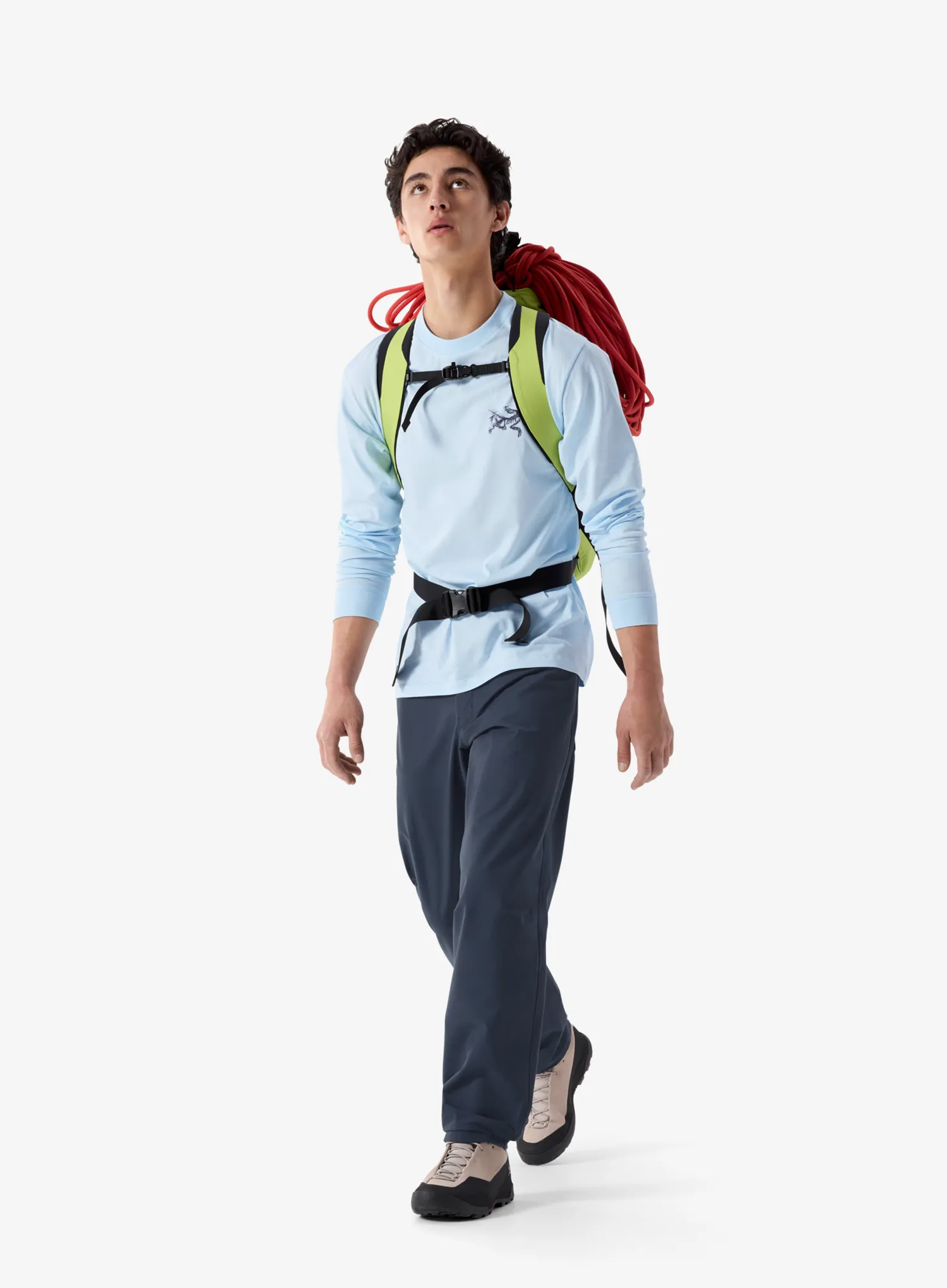 Kelnės Arcteryx Kragg Cotton Pant - black sapphire