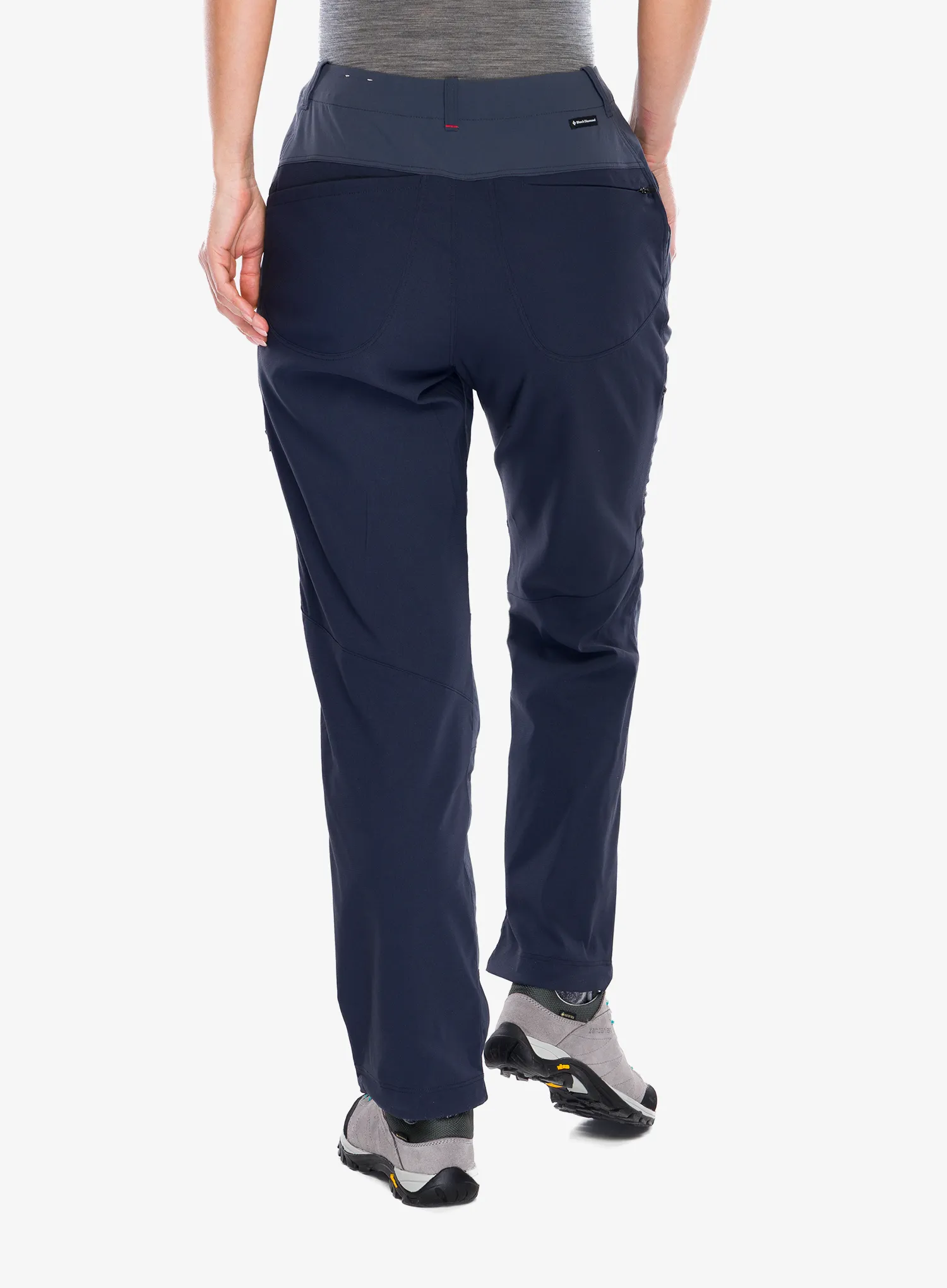 Moteriškos kelnės Black Diamond Pursuit Hybrid Pants - charcoal