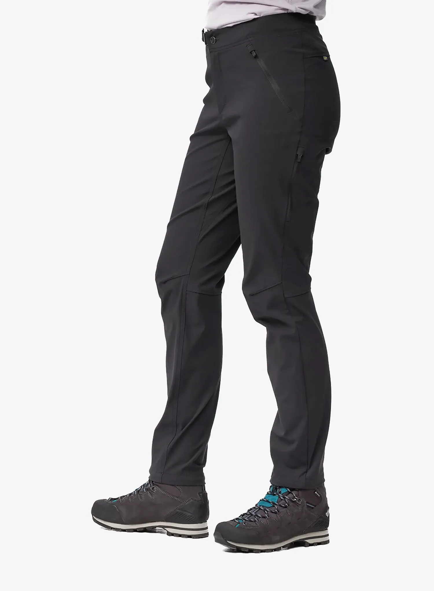 Moteriškos kelnės Fjallraven Bergtagen Stretch Trousers - black