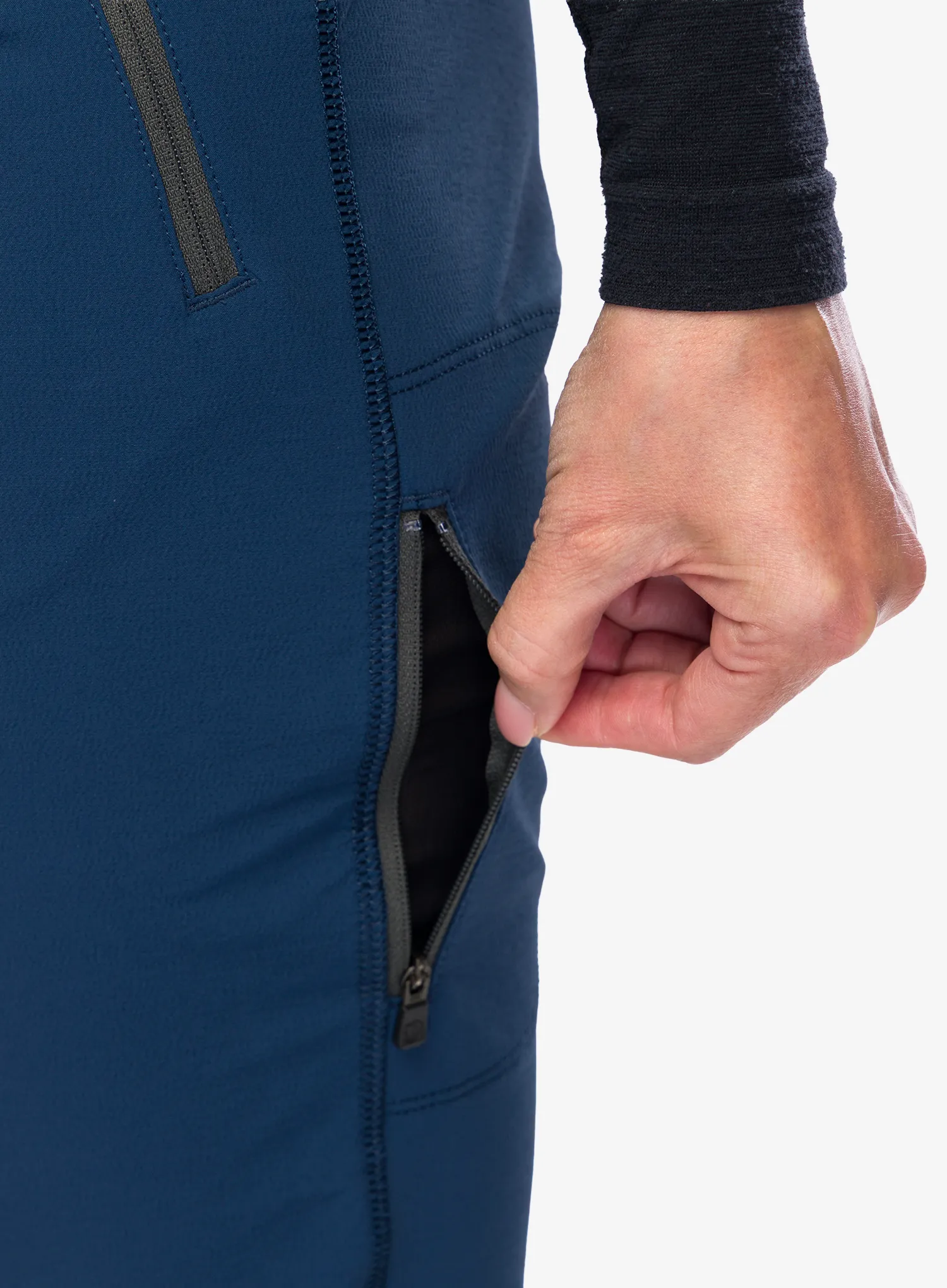 Moteriškos kelnės Fjallraven Bergtagen Stretch Trousers - mountain blue