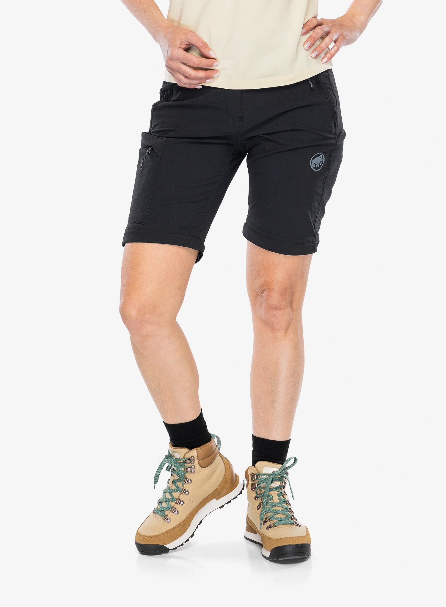 Moteriškos kelnės Mammut Runbold IV Zip Off Pants - black