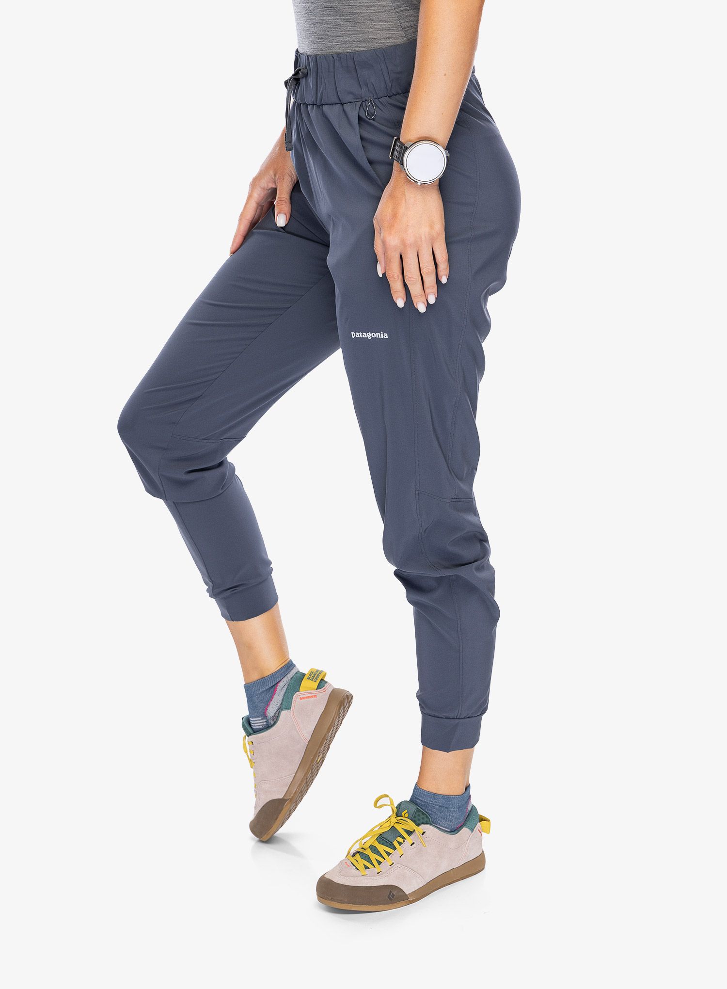 Moteriškos kelnės Patagonia Terrebonne Joggers - smolder blue