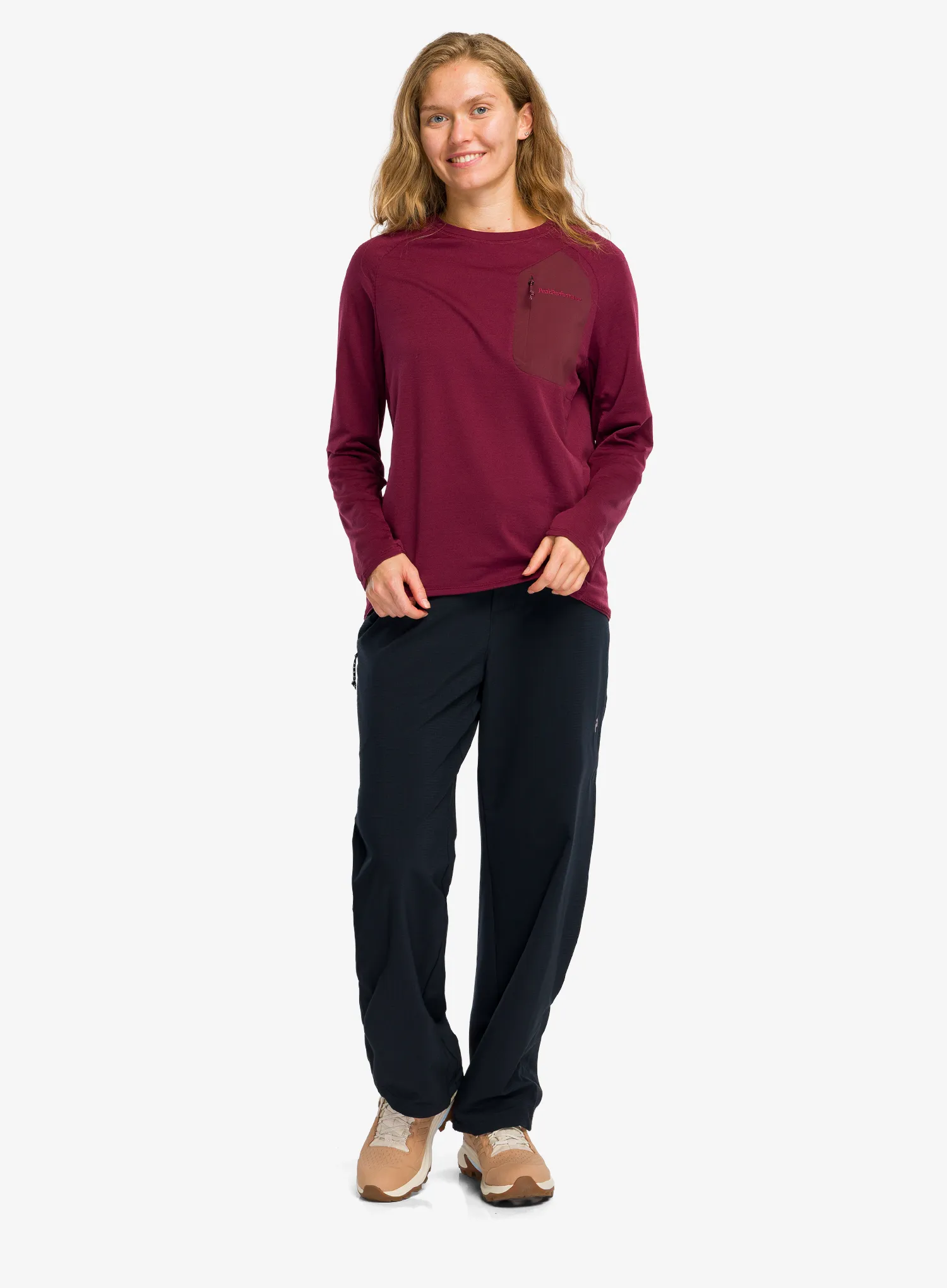 Moteriškos kelnės Peak Performance Backer Grid Pants - black