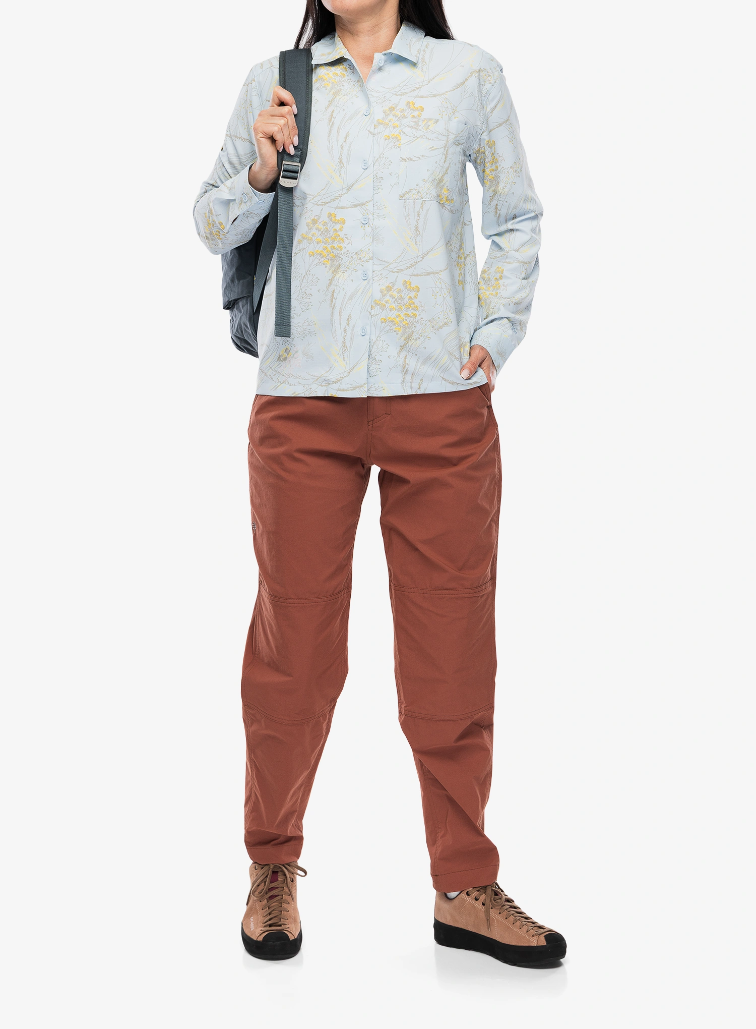 Moteriškos kelnės Royal Robbins Wilder Pant - mahogany