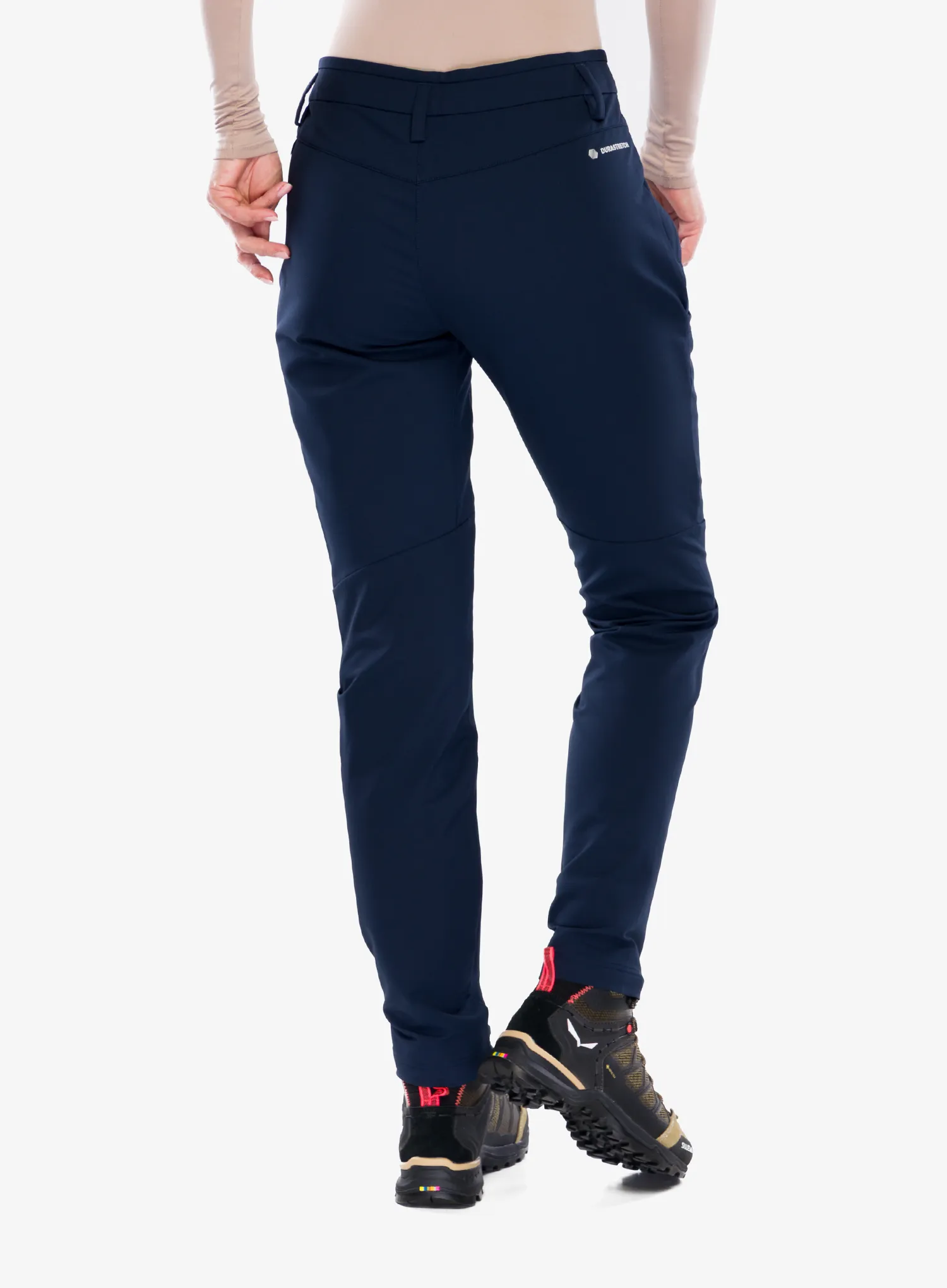 Moteriškos kelnės Salewa Puez Dolomitic 2 DST Regular Pants - navy blazer/fluo coral