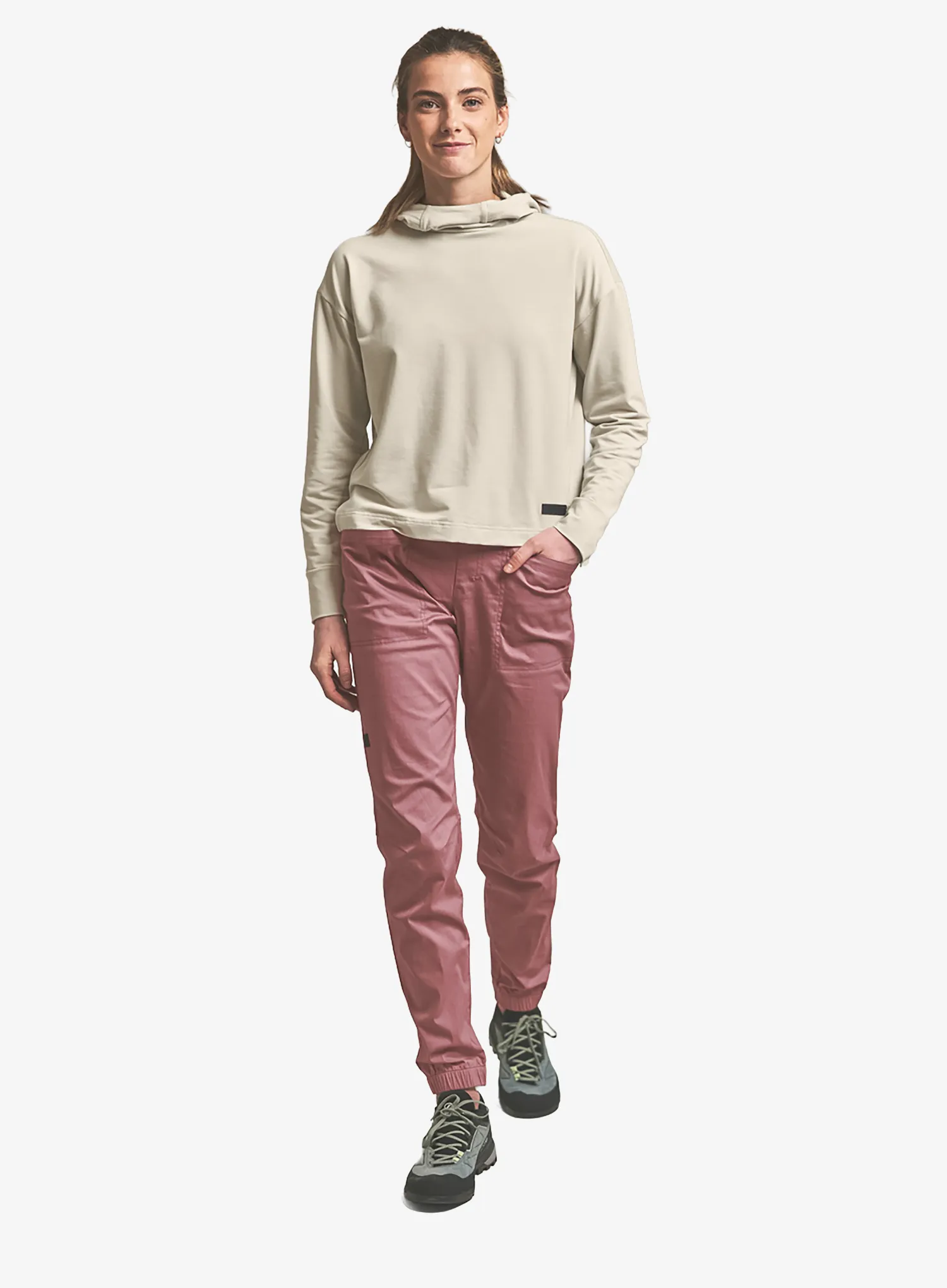 Moteriškos kelnės laipiojimui Ortovox Affinity Pants - dusk rose