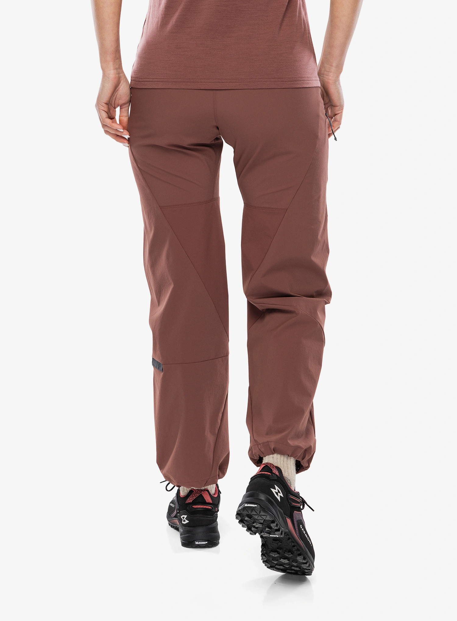 Moteriškos kelnės laipiojimui Ortovox Trad Light Pants - chestnut