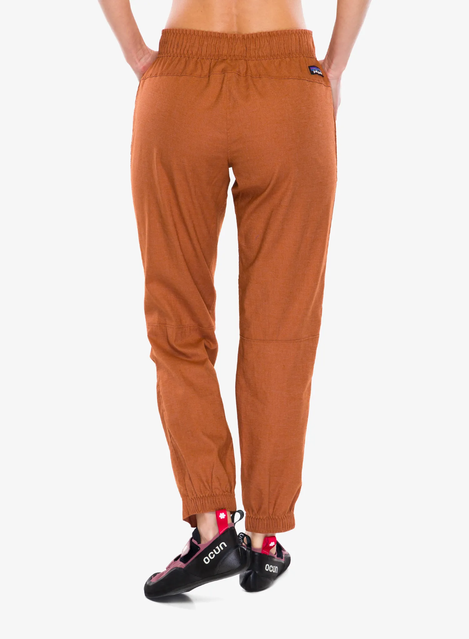 Moteriškos kelnės laipiojimui Patagonia Hampi Rock Pants - robin brown