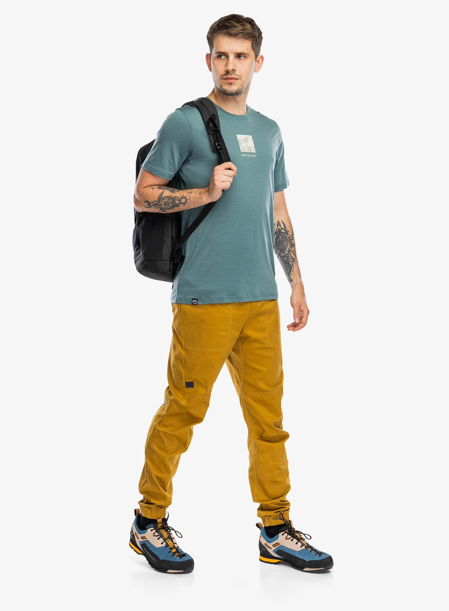 Kelnės laipiojimui Ortovox Affinity Pants - wild cumin
