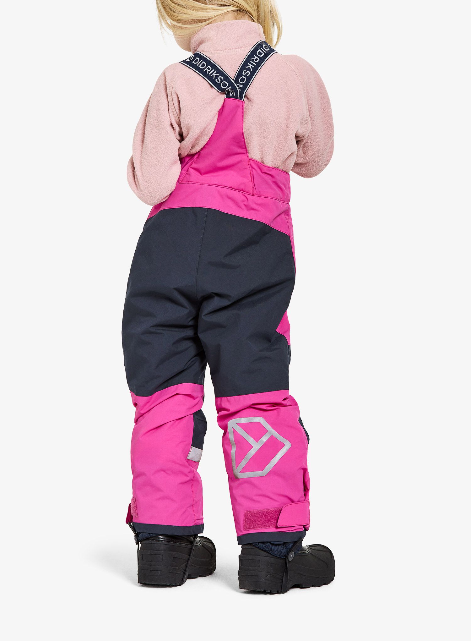 Mergaitiškos kelnės Didriksons Idre Pants - plastic pink