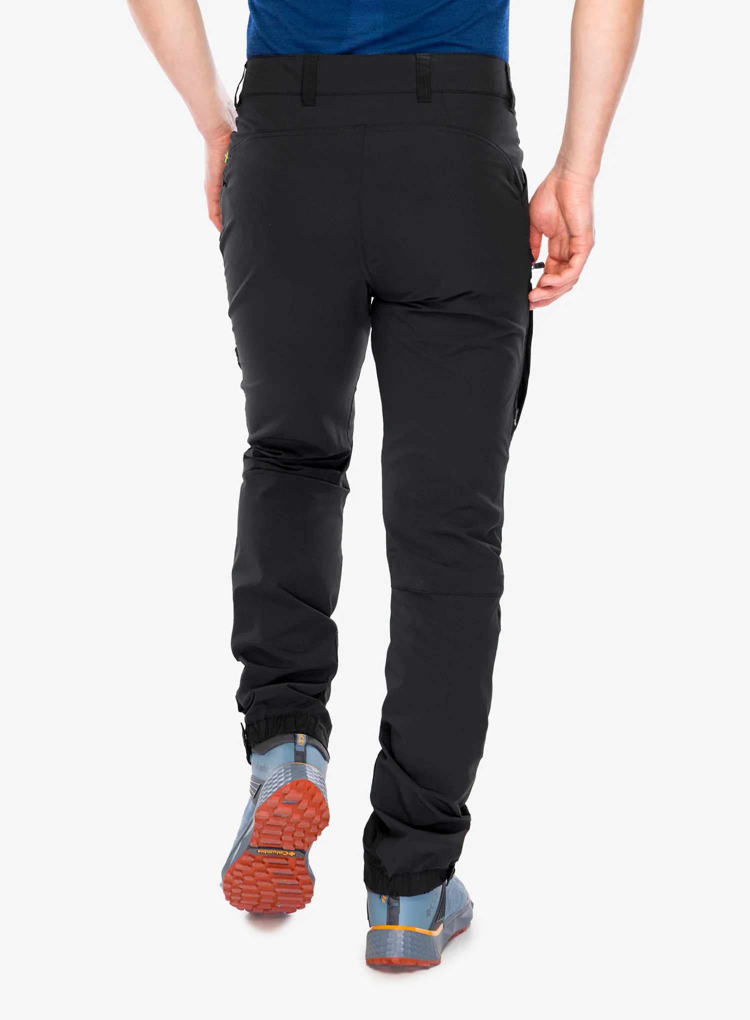 Kelnės Fjallraven Keb Agile Trousers - black/black