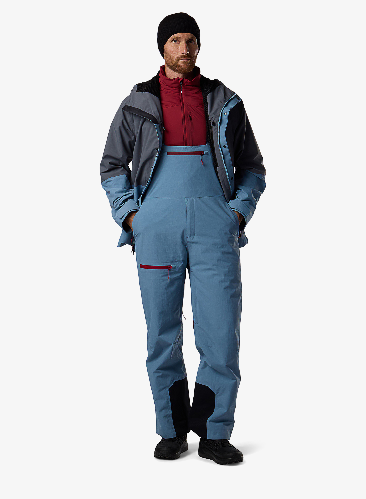 Slidinėjimo kelnės Rossignol Outerlimits Insulated Bib - windward blue