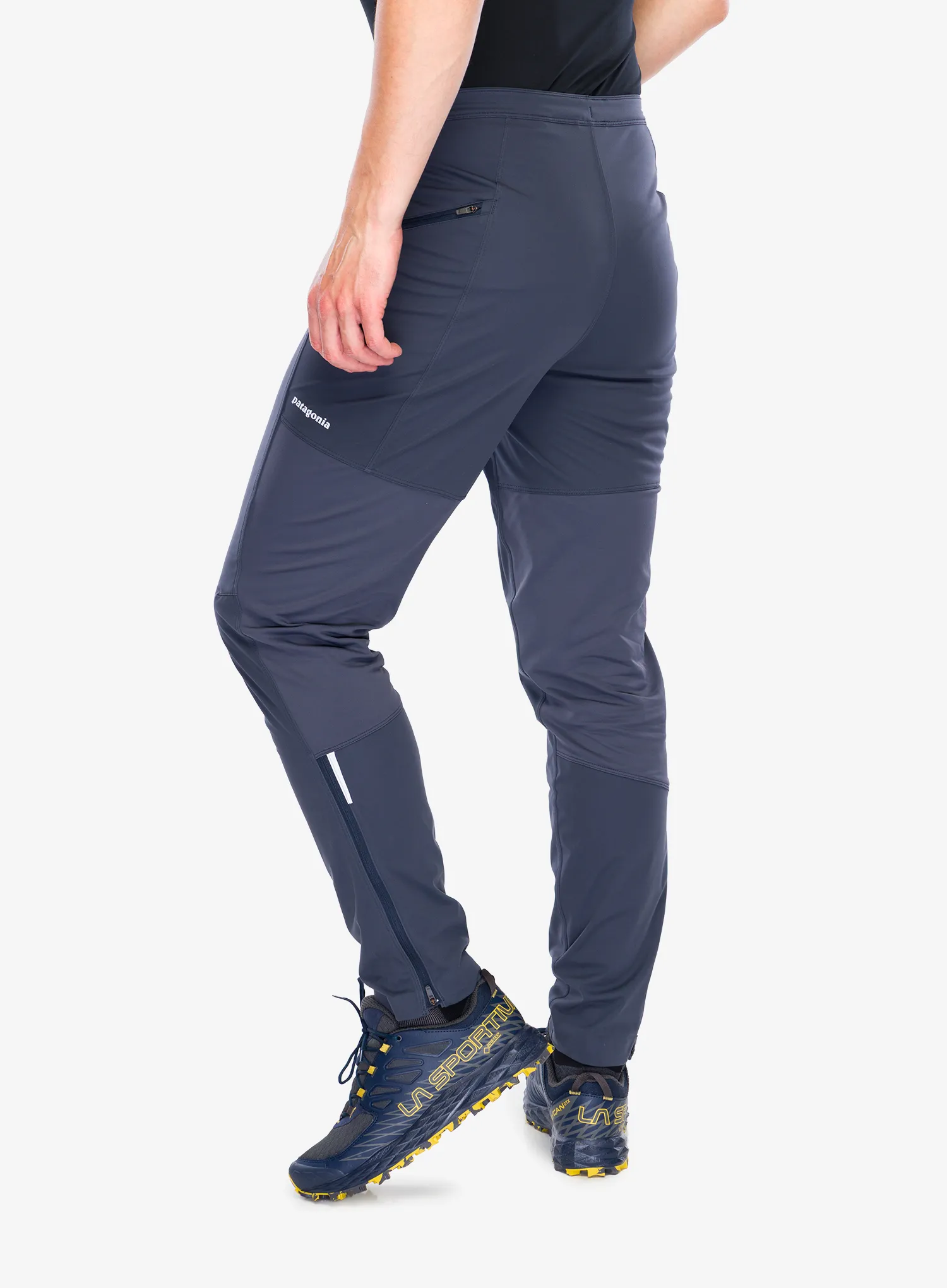 Kelnės Patagonia Wind Shield Pants - smolder blue