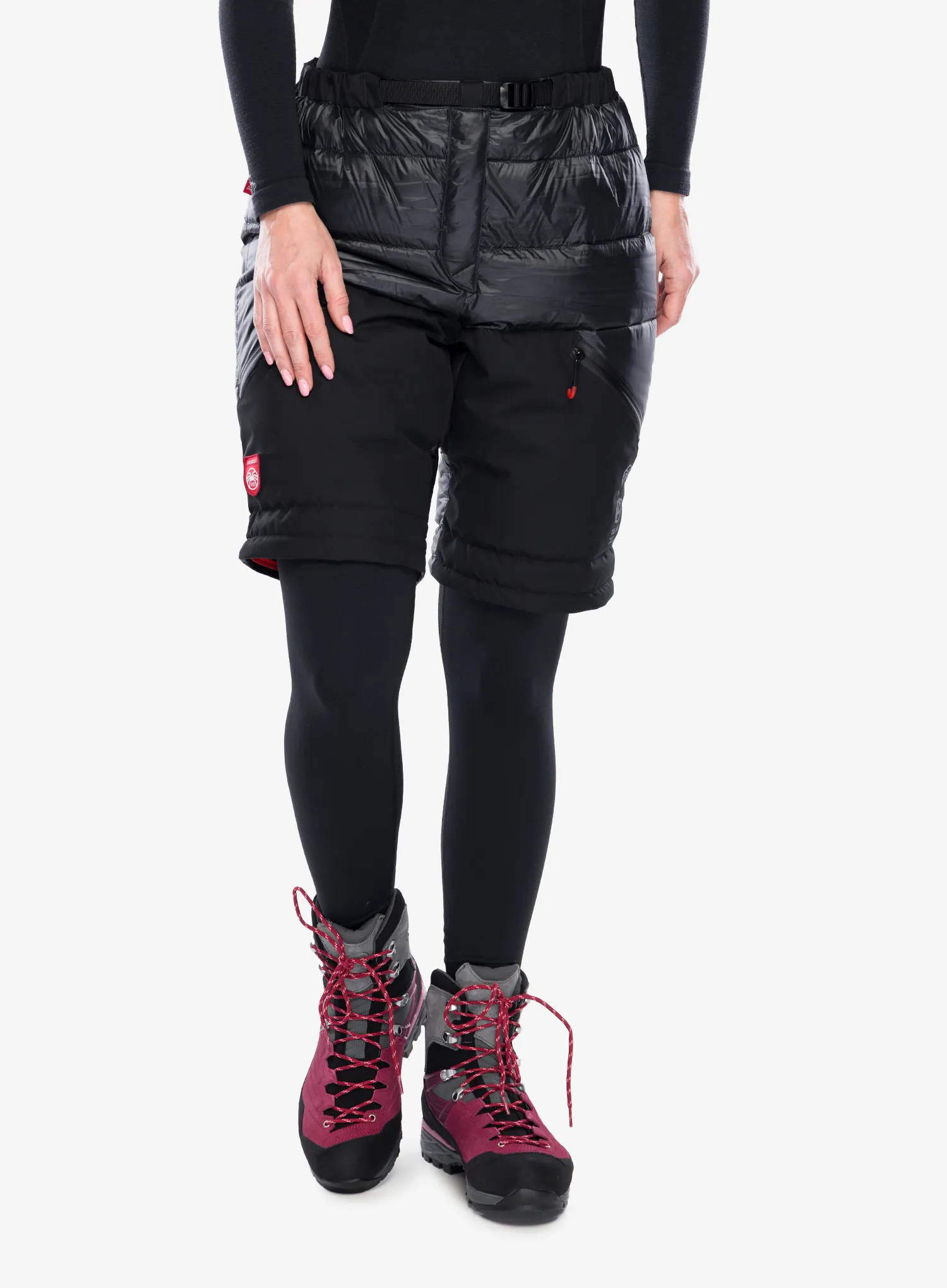 Pūkinės kelnės Pajak Co_Lab Pants - black
