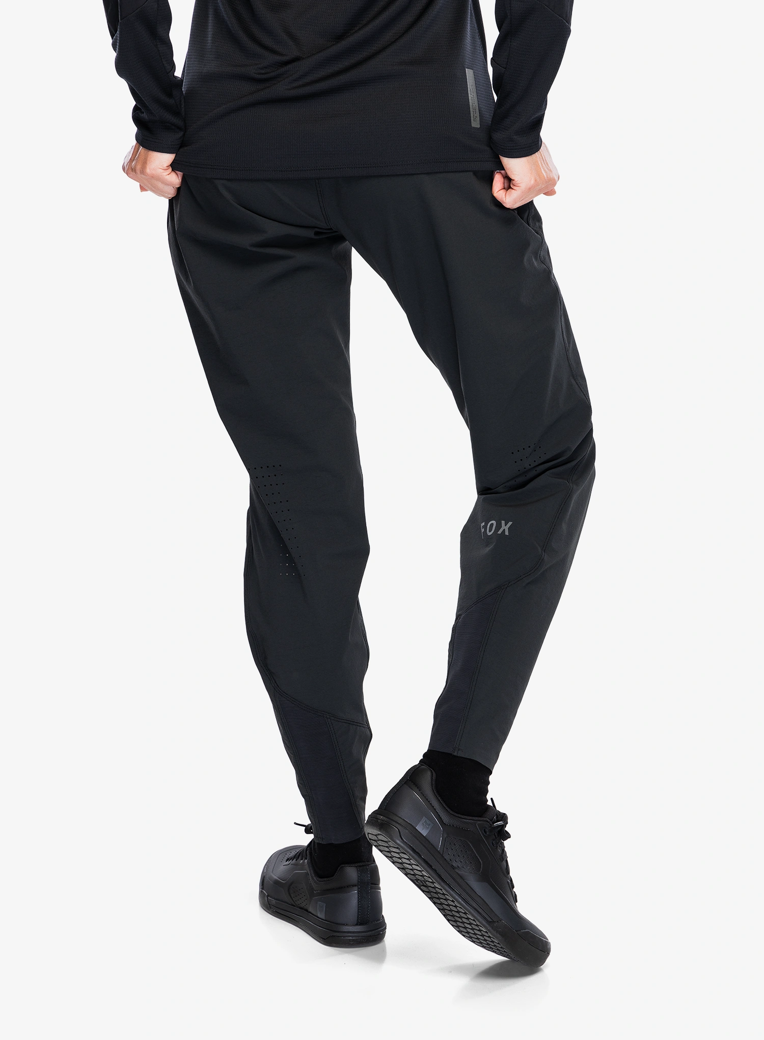 Moteriškos dviračių kelnės Fox Flexair Pant - black
